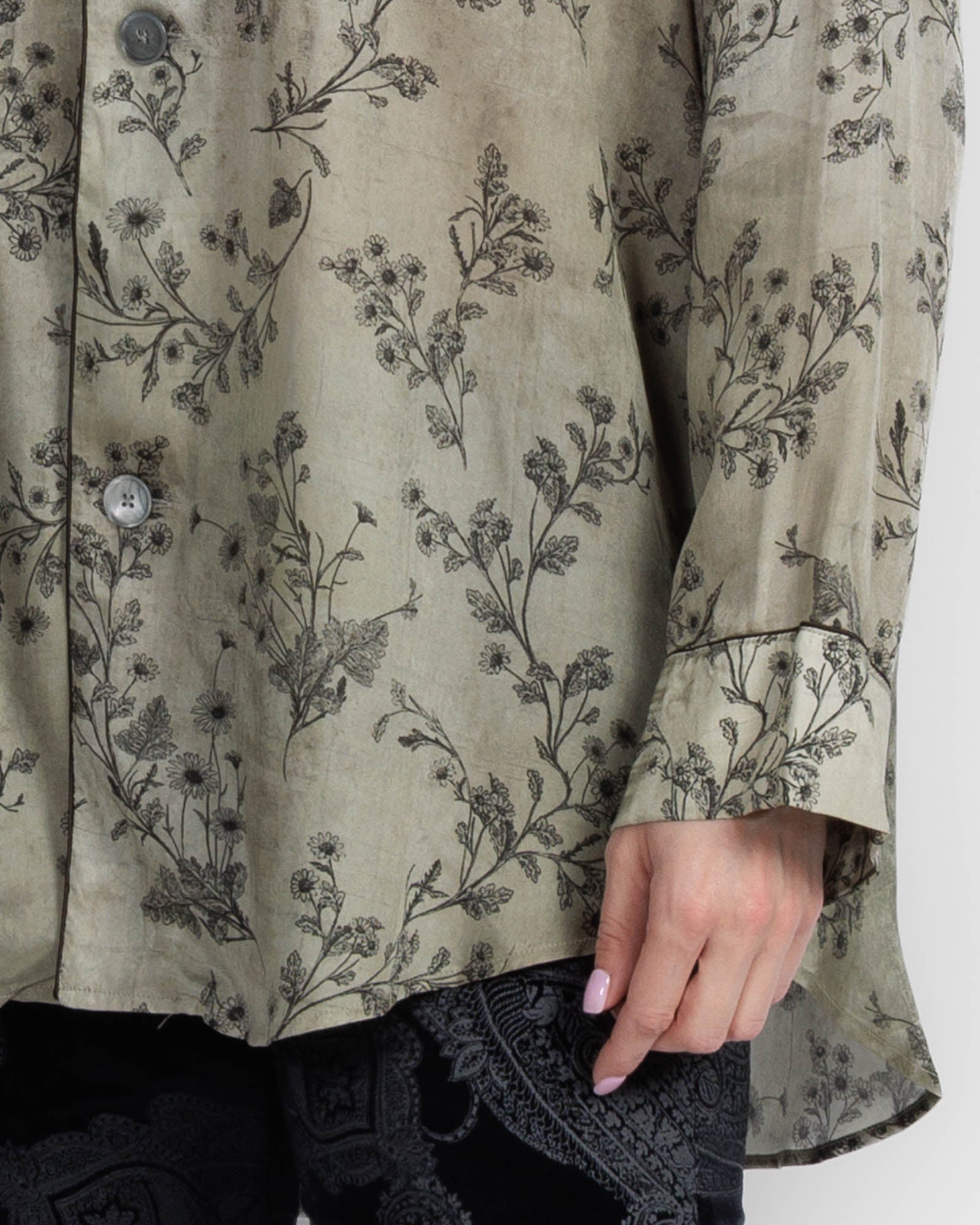 Drop Neck Pj Top