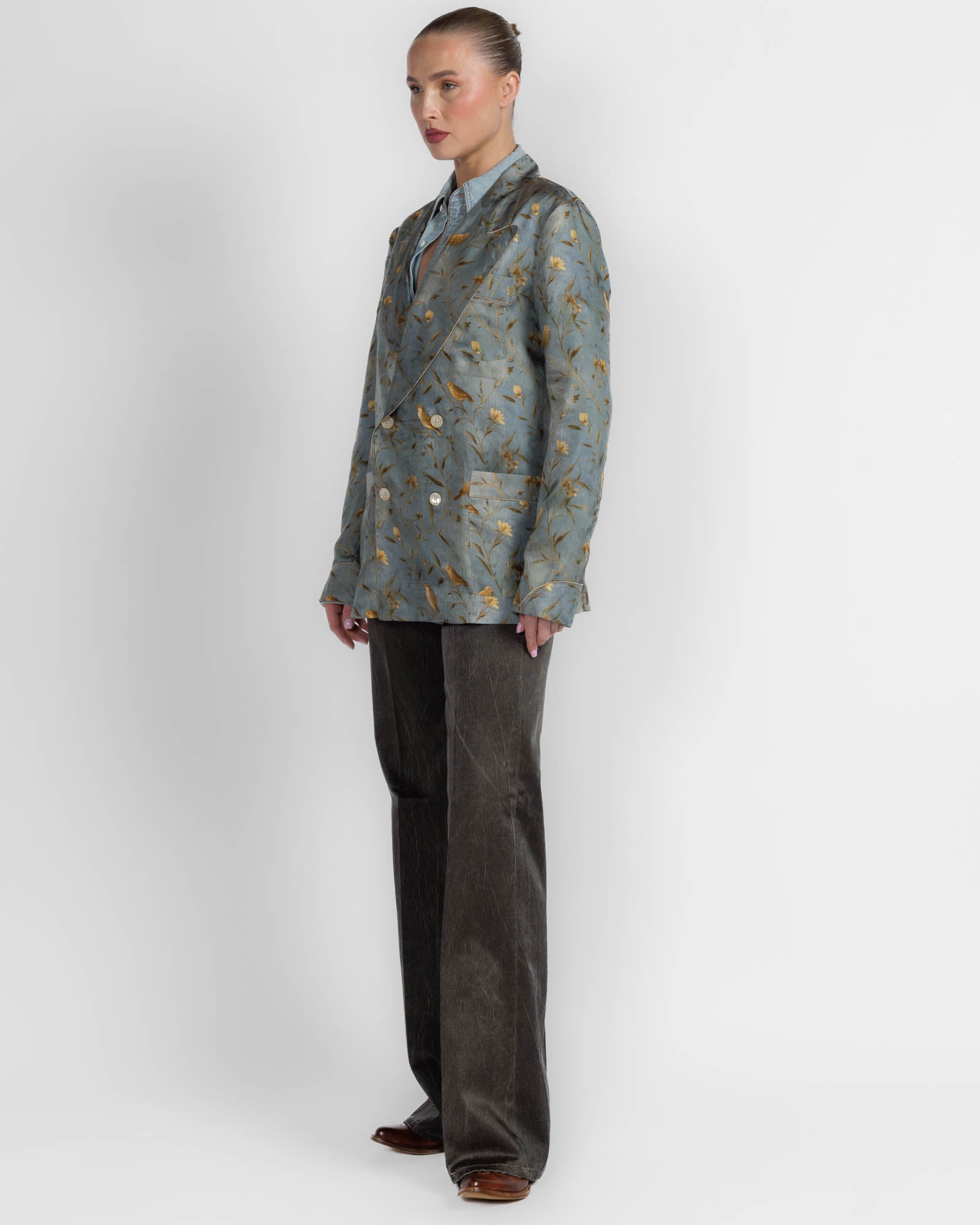 Double Ragged Blazer