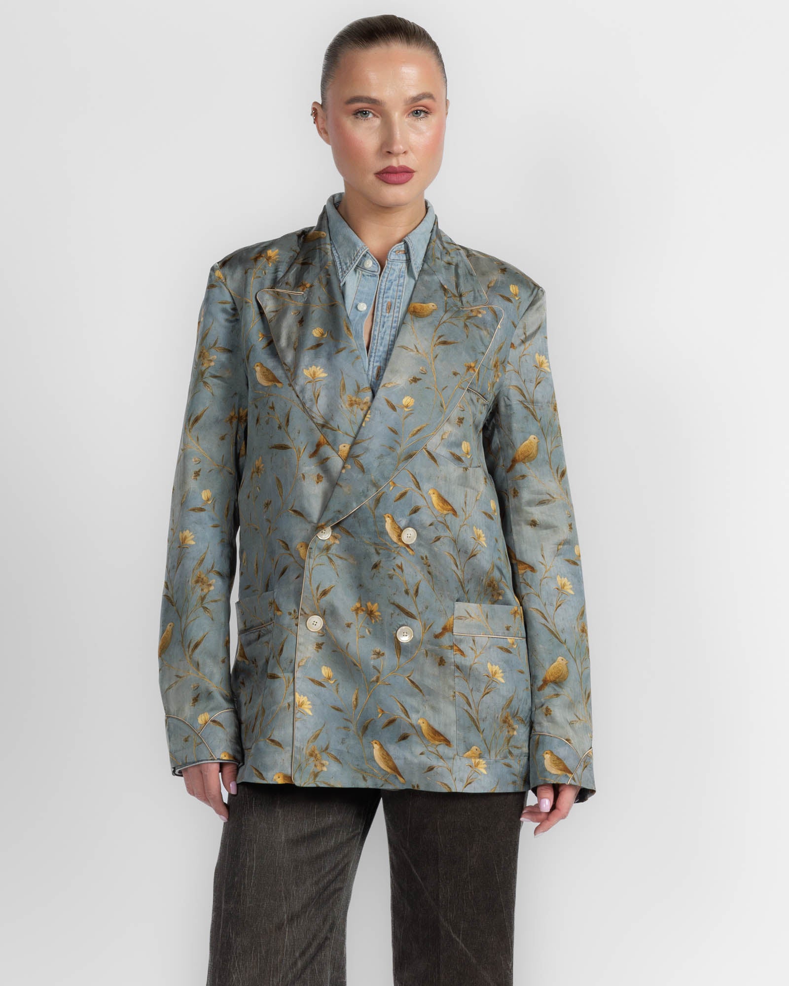 Double Ragged Blazer
