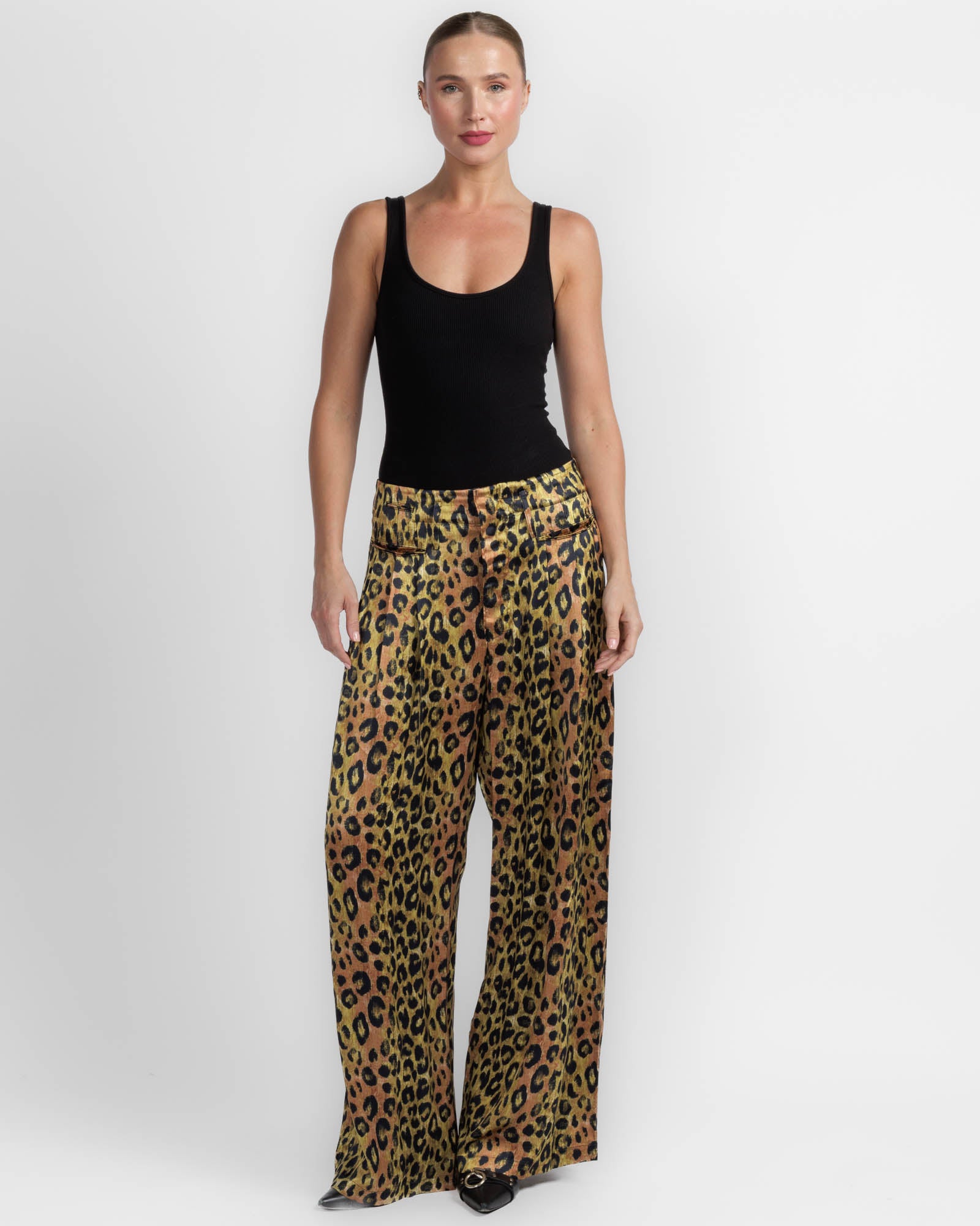 Triple Pleat Pant