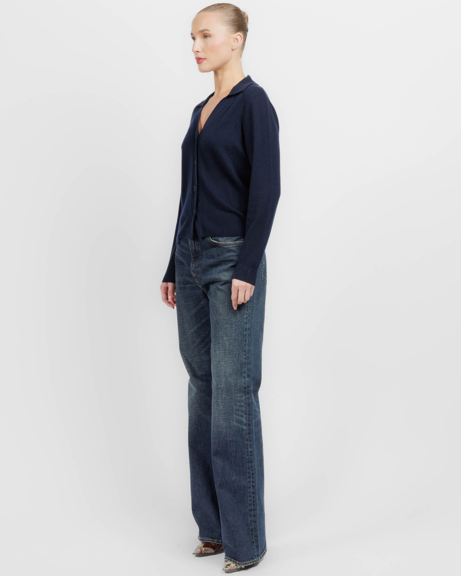 Jonny Collar Cardigan