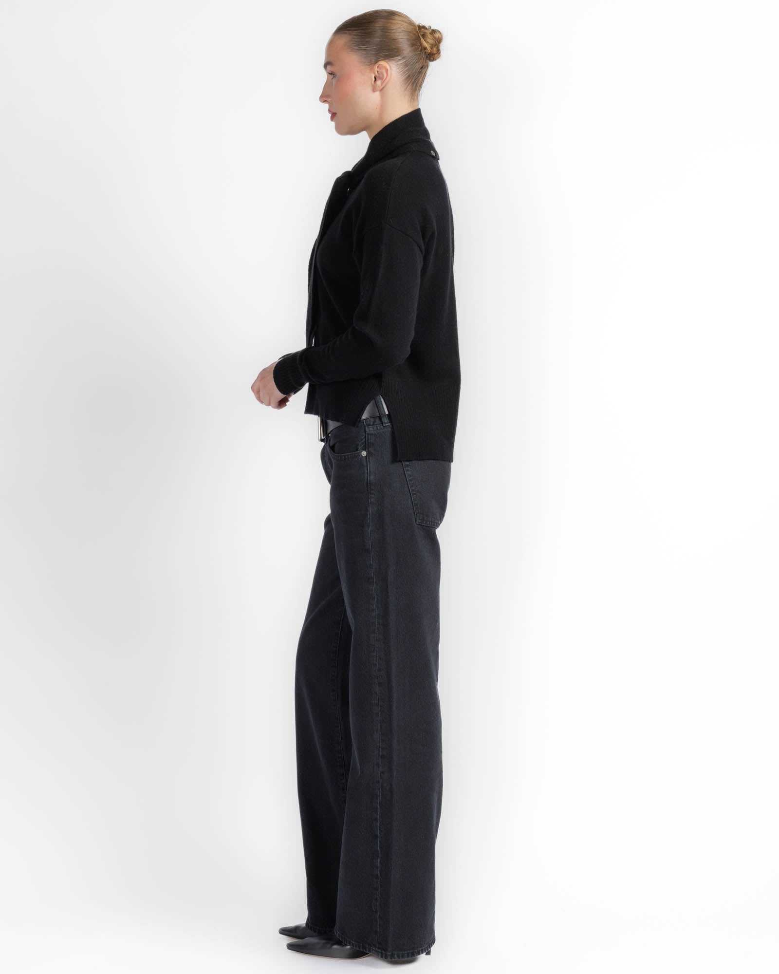 Detachable Tie Crewneck