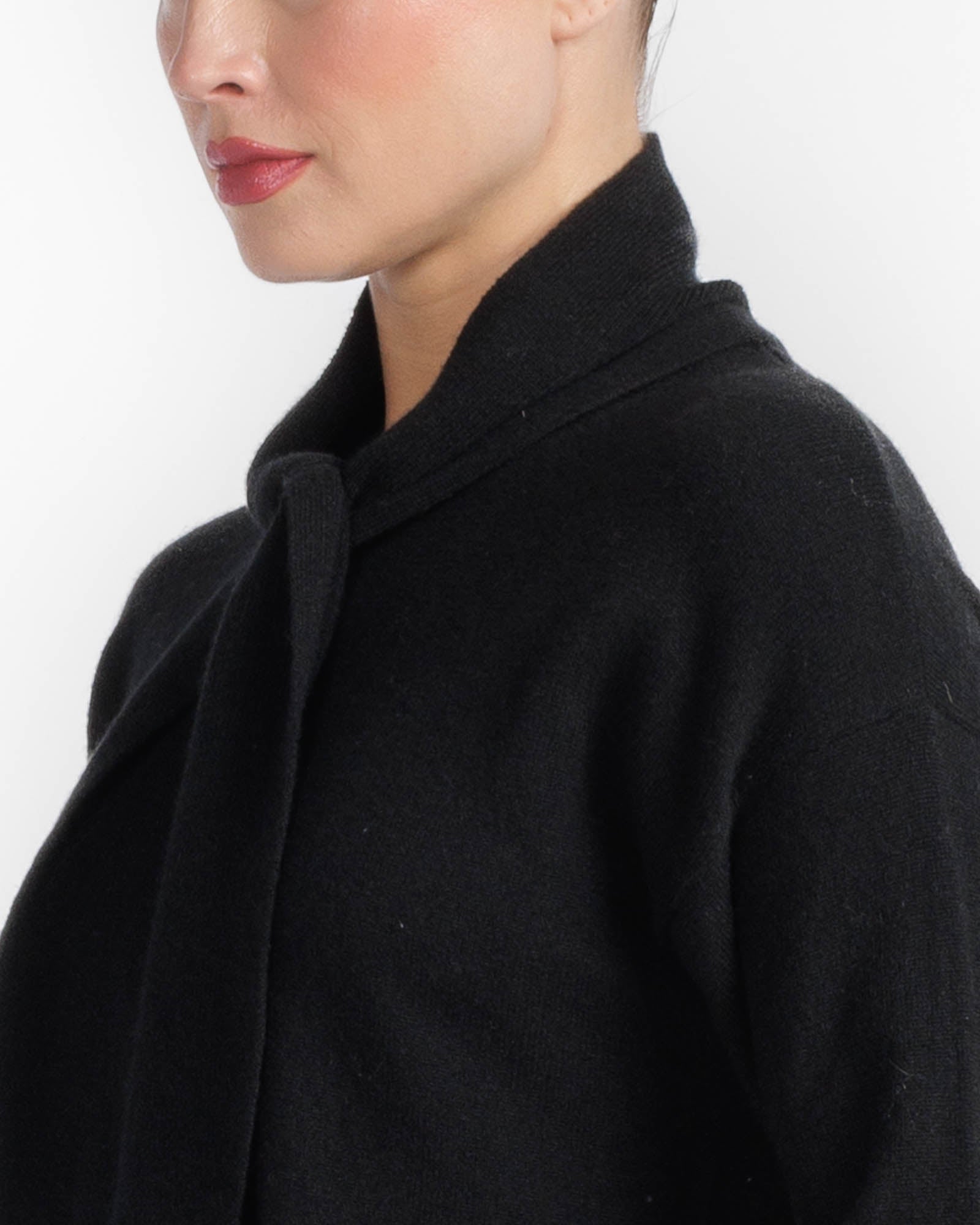 Detachable Tie Crewneck