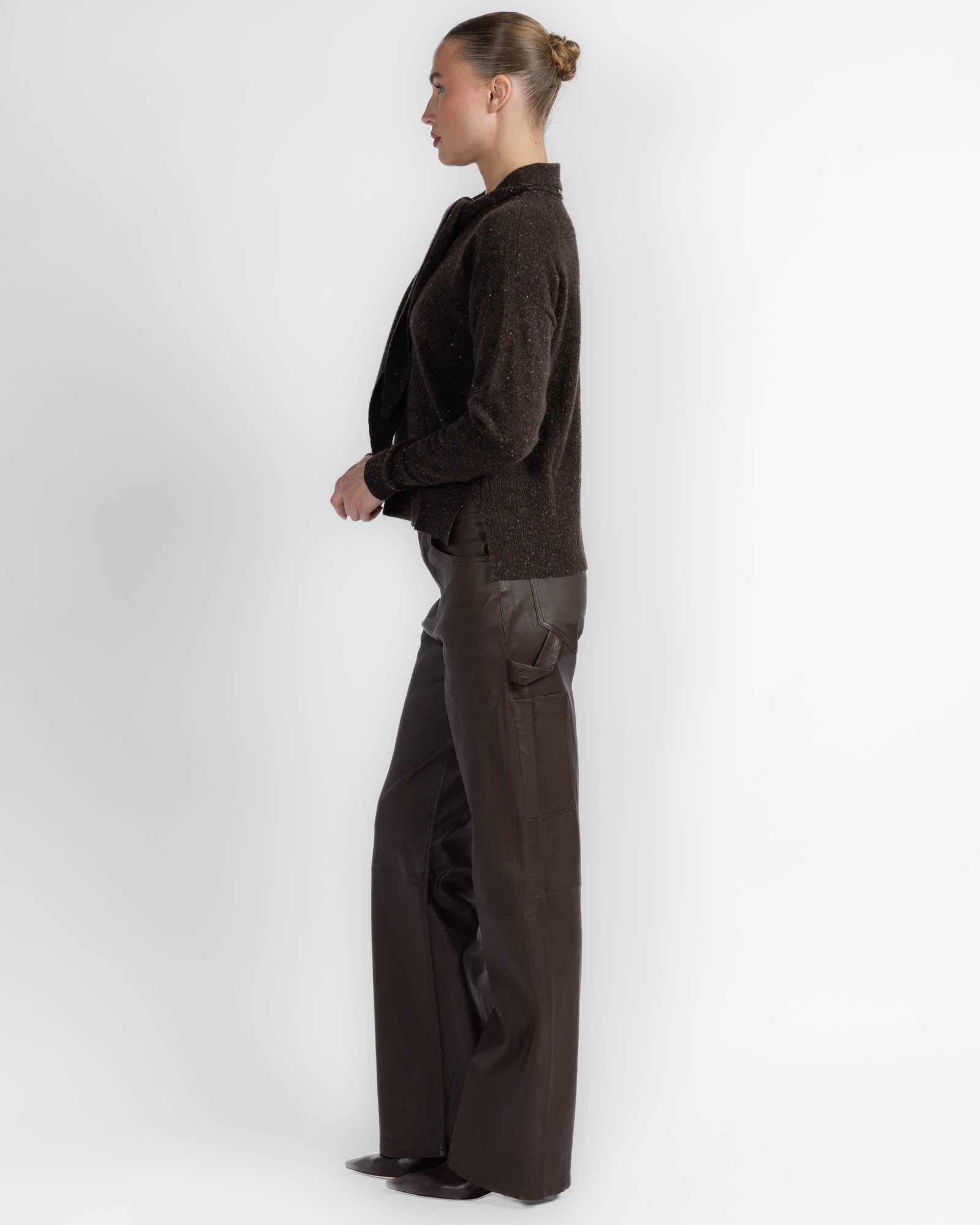 Detachable Tie Crewneck
