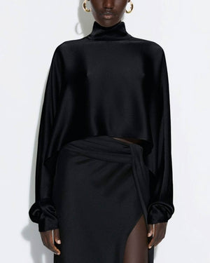 Satin Caftan Top