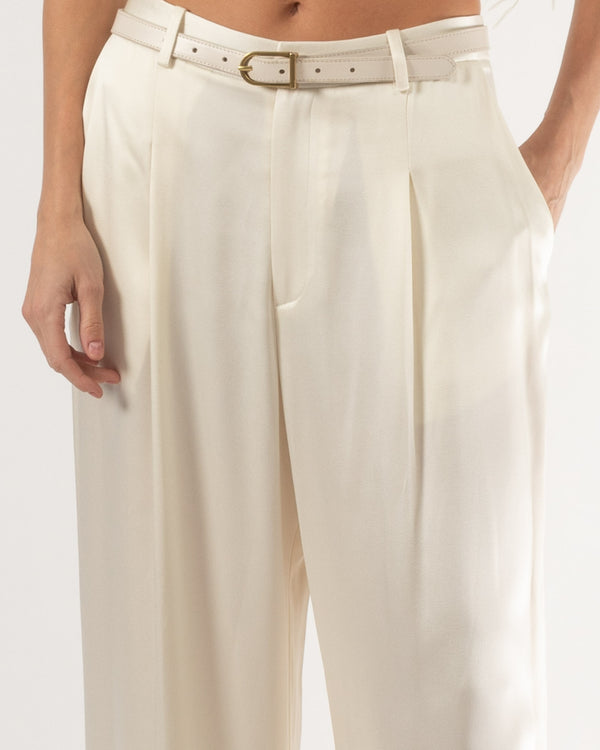 Relaxed Pleated Pants