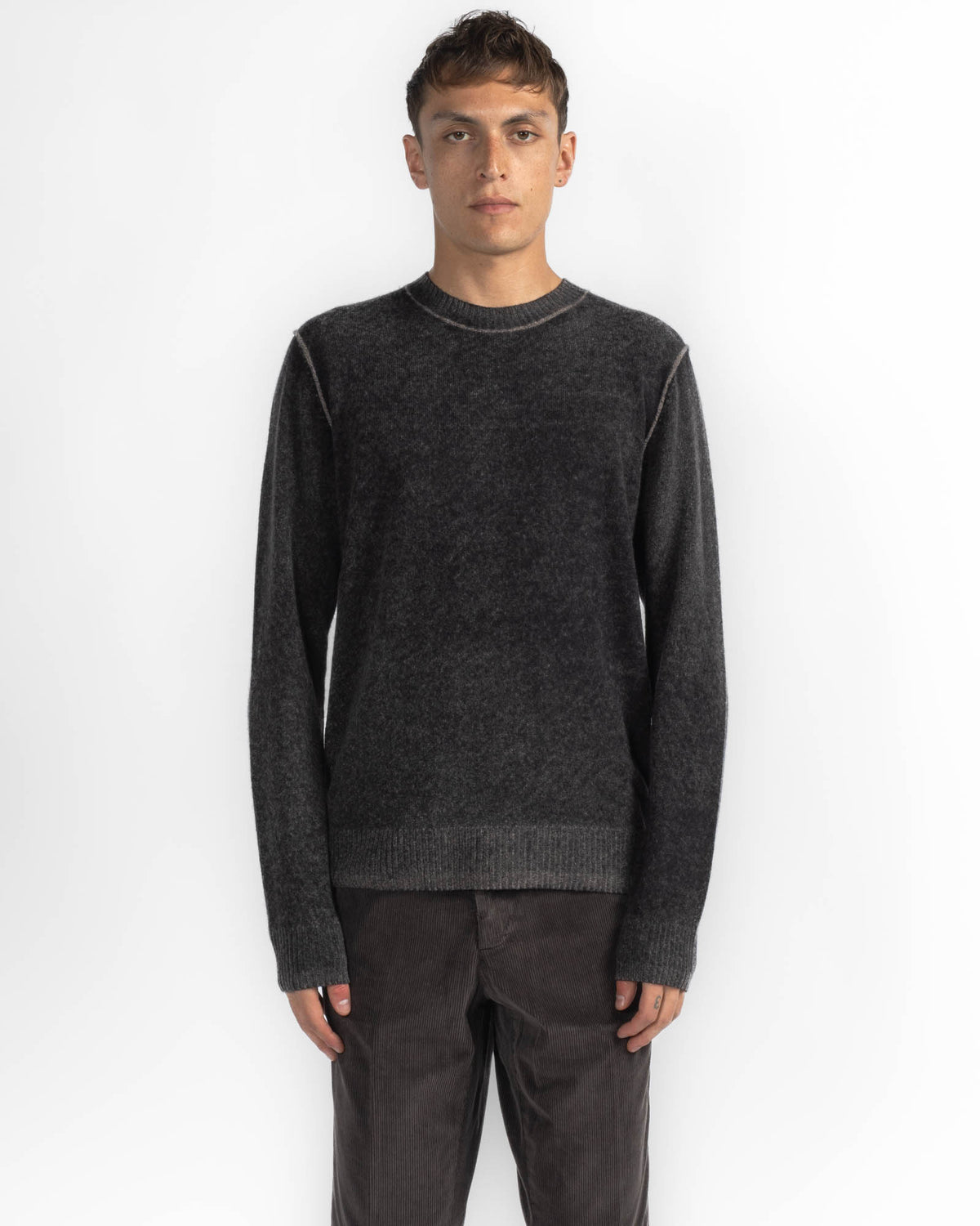 Ink Reverse Seam Top