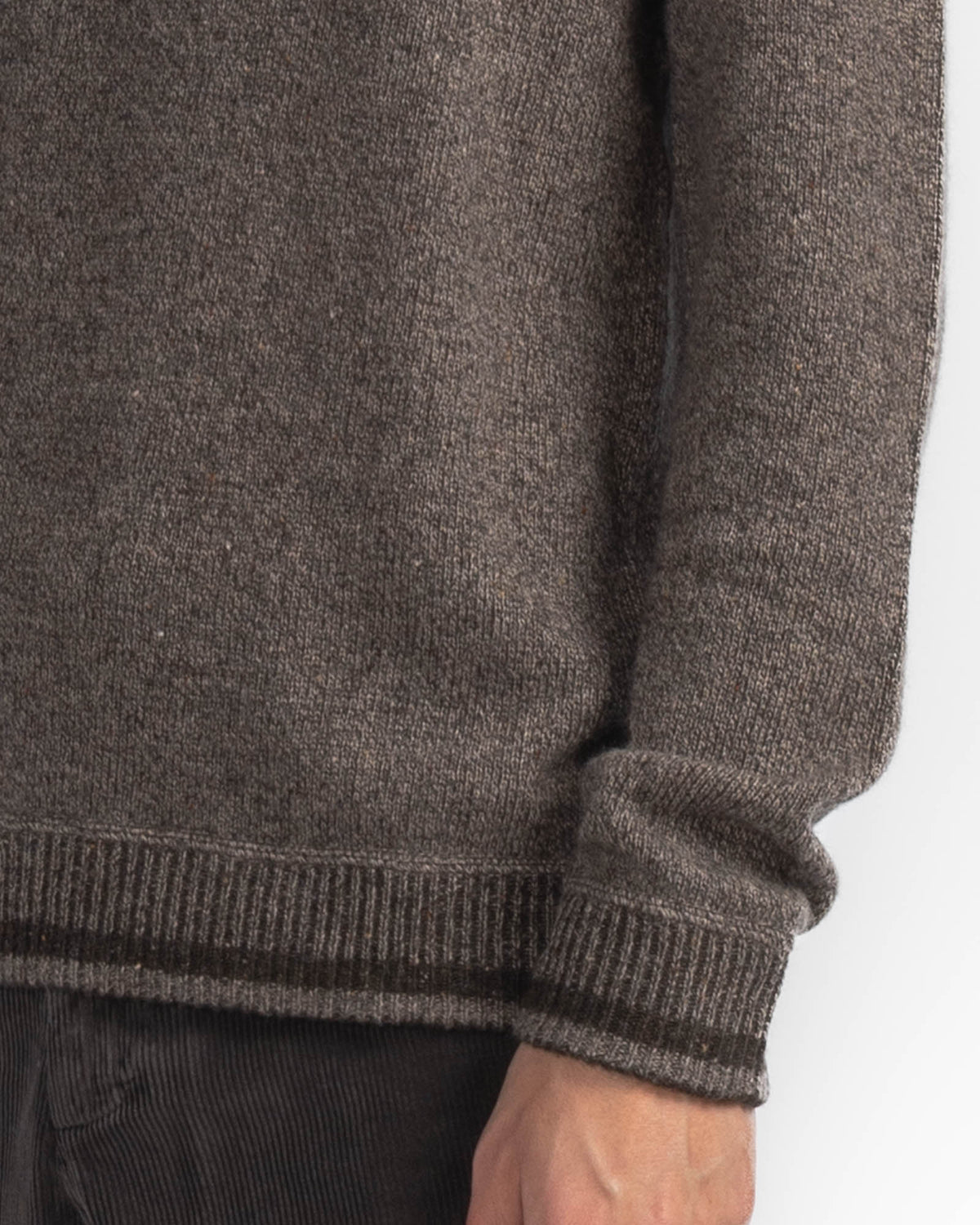 Reverse Stripe Crewneck