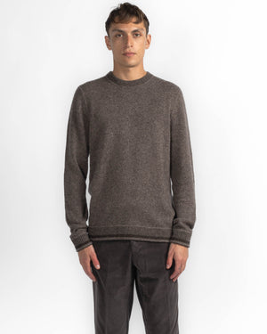 Reverse Stripe Crewneck