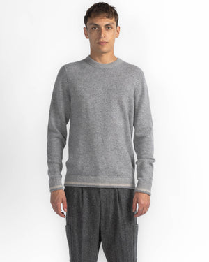 Reverse Stripe Crewneck