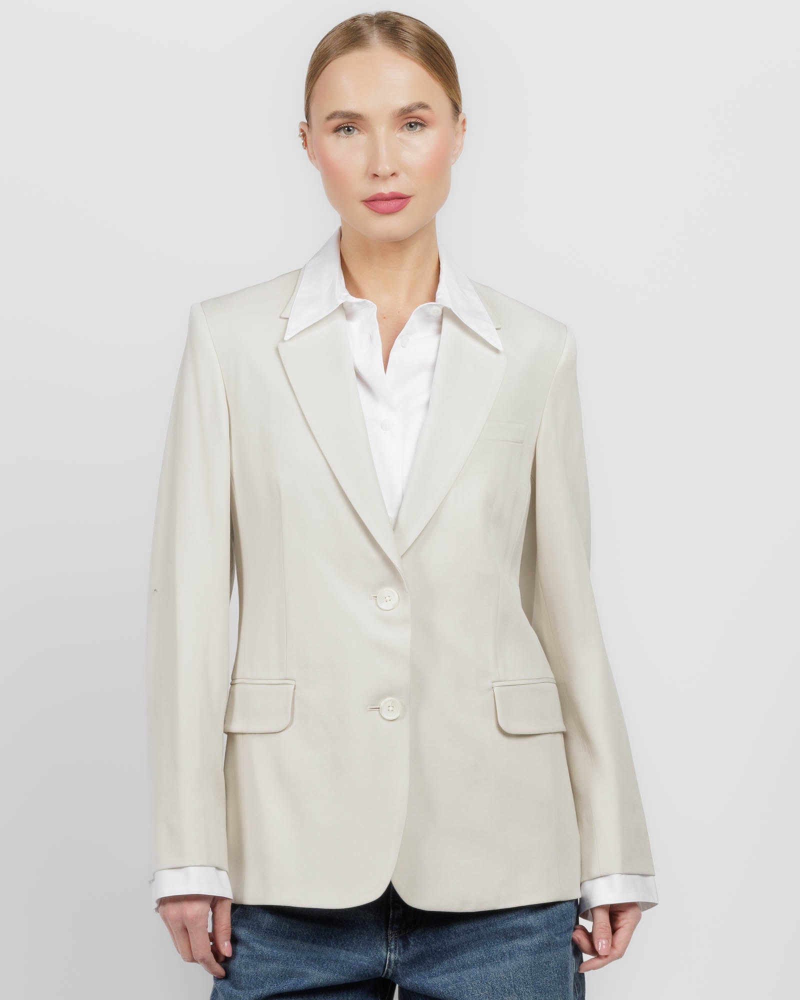 Frank Poplin Blazer
