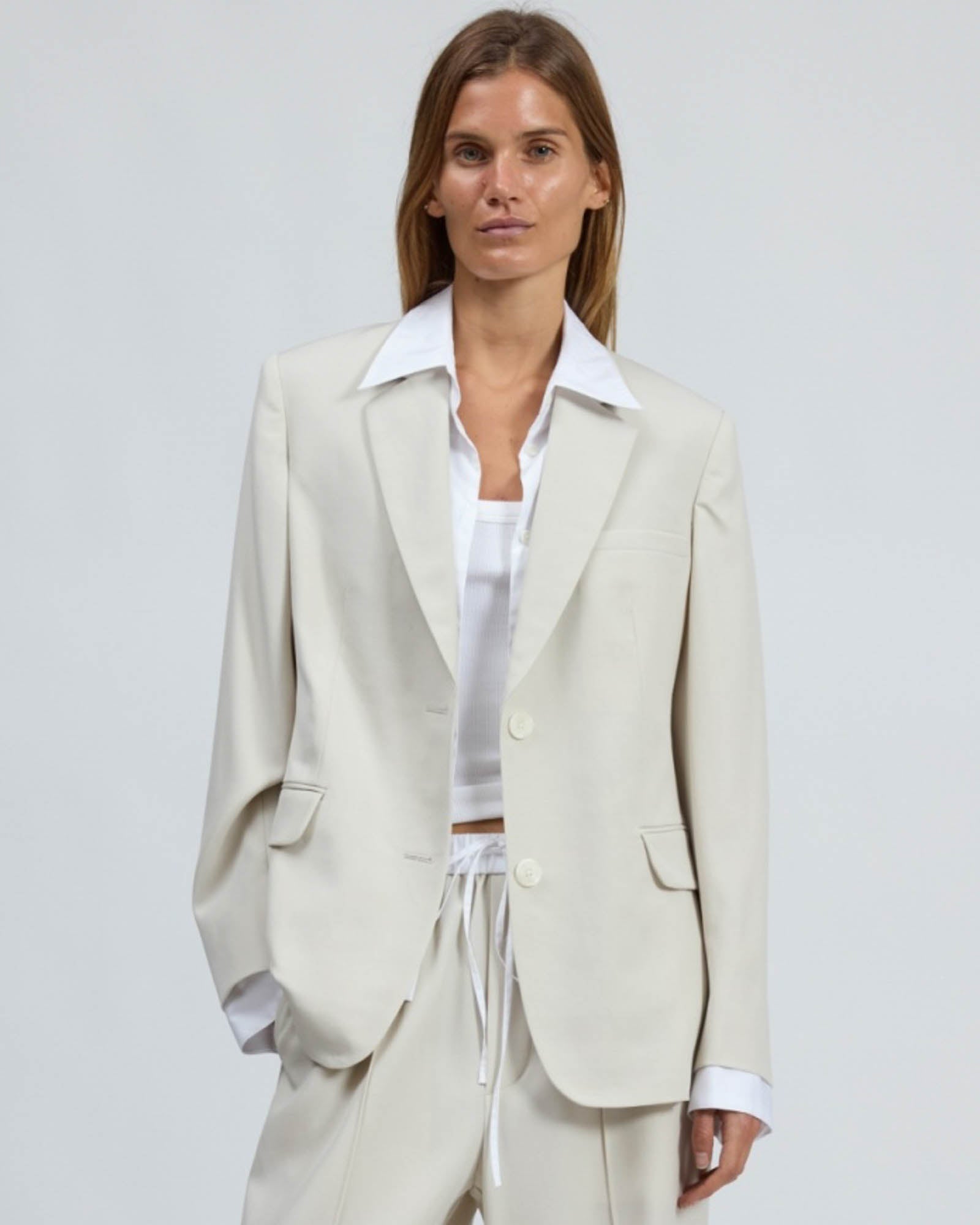 Frank Poplin Blazer