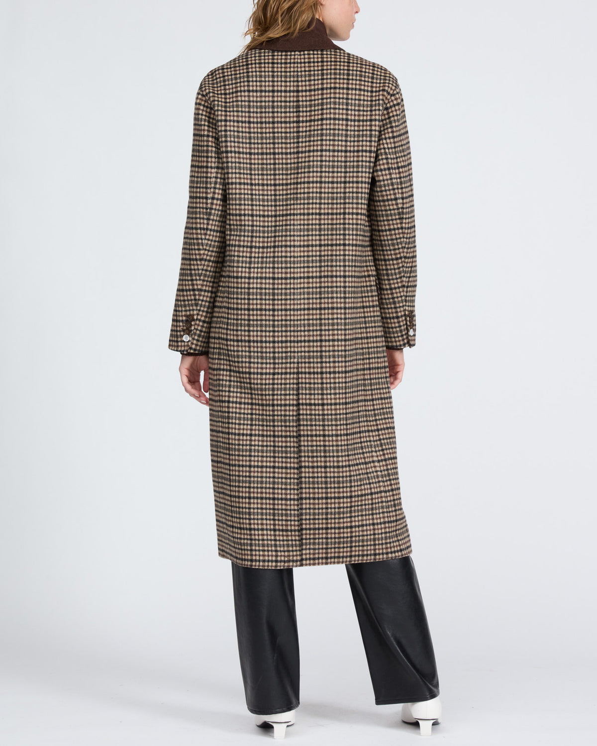 Vasso Plaid Coat