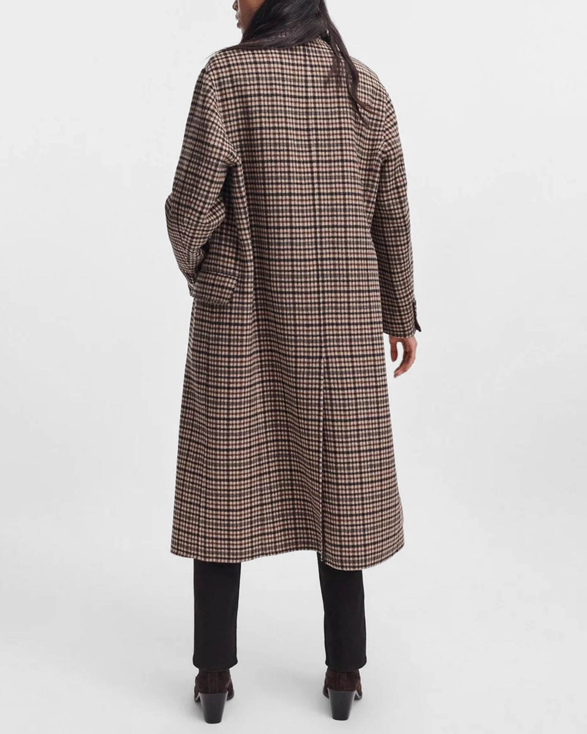 Vasso Plaid Coat