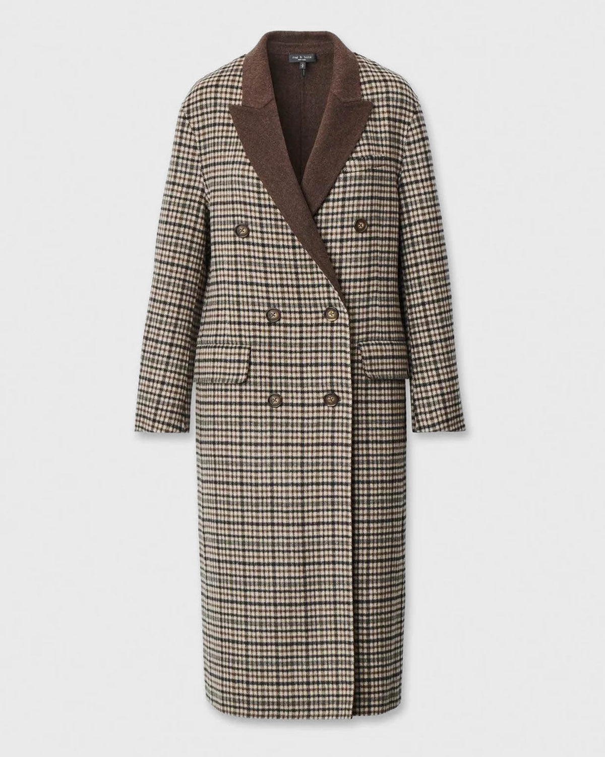 Vasso Plaid Coat