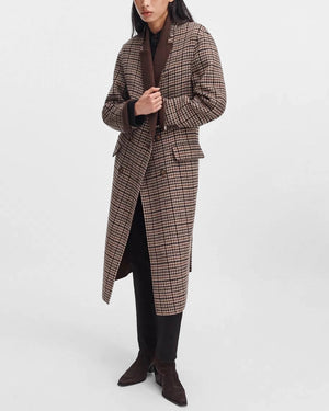 Vasso Plaid Coat