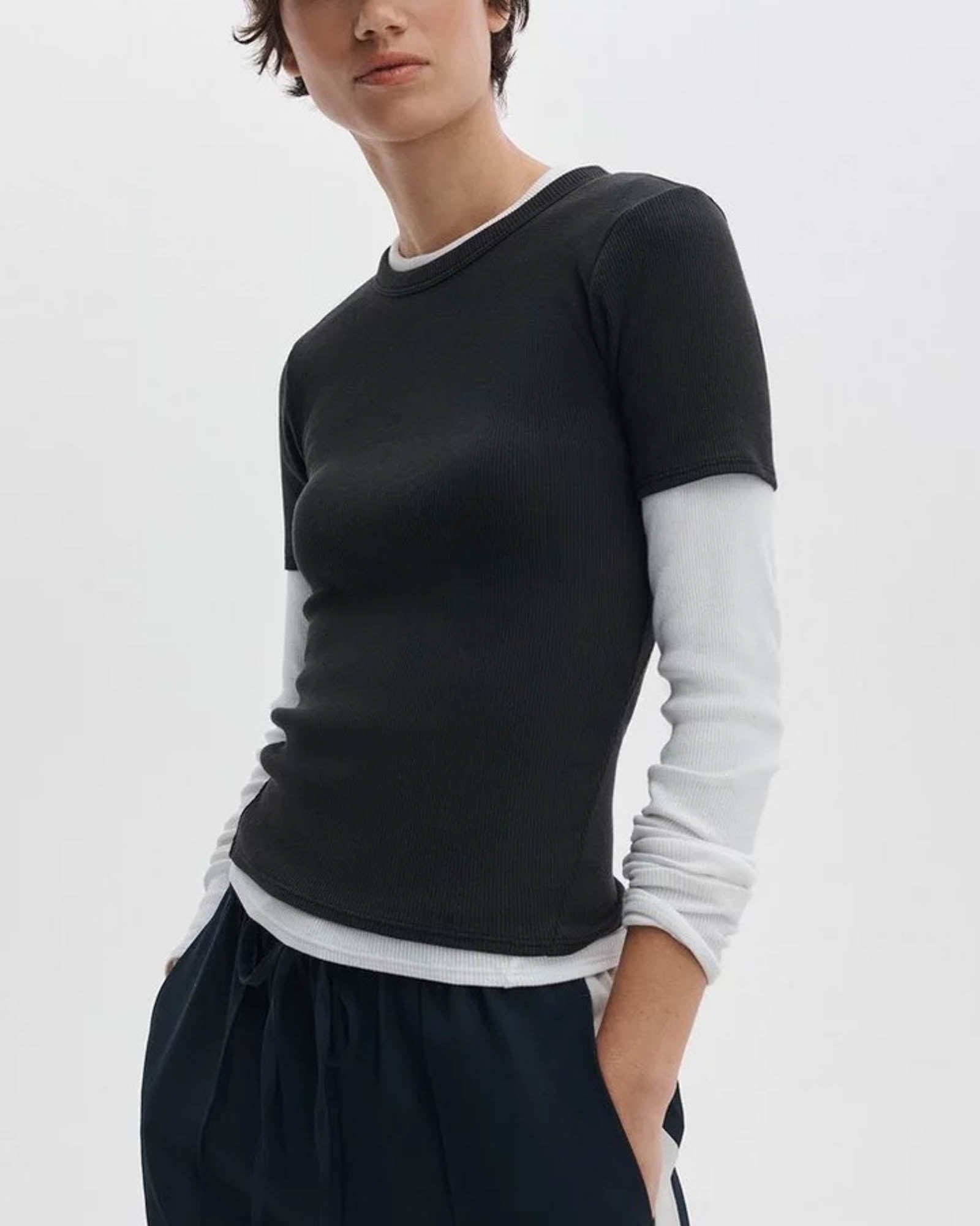 Essential Rib T-Shirt