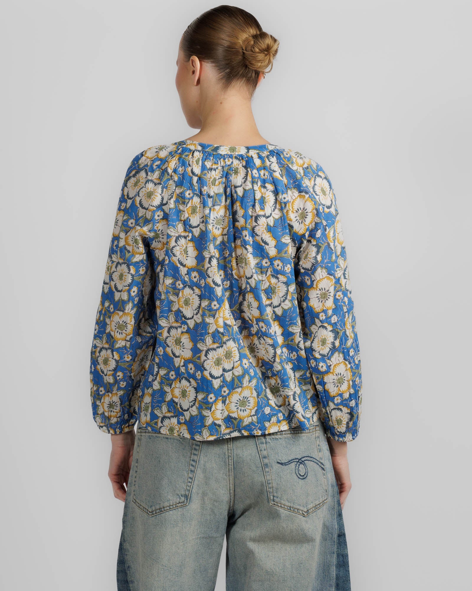 Begonia Print Top