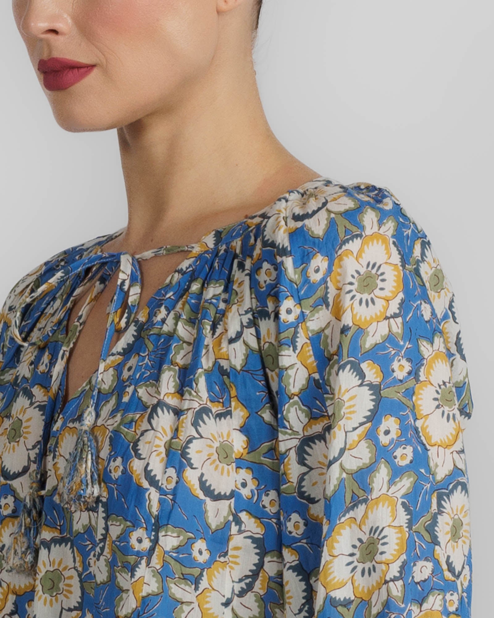 Begonia Print Top