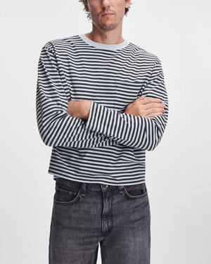 Rag & Bone Boxy Stripe Long Sleeve