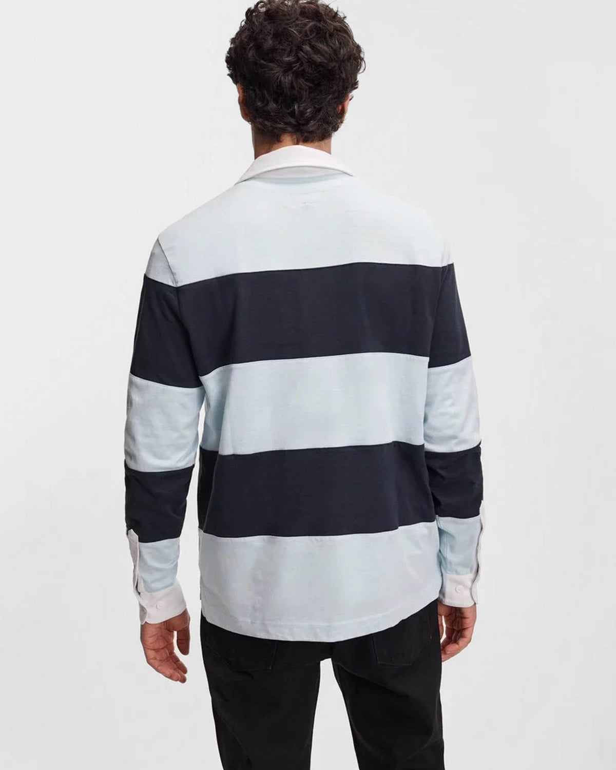 Stripe Rugby Long Sleeve