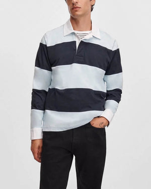 Stripe Rugby Long Sleeve