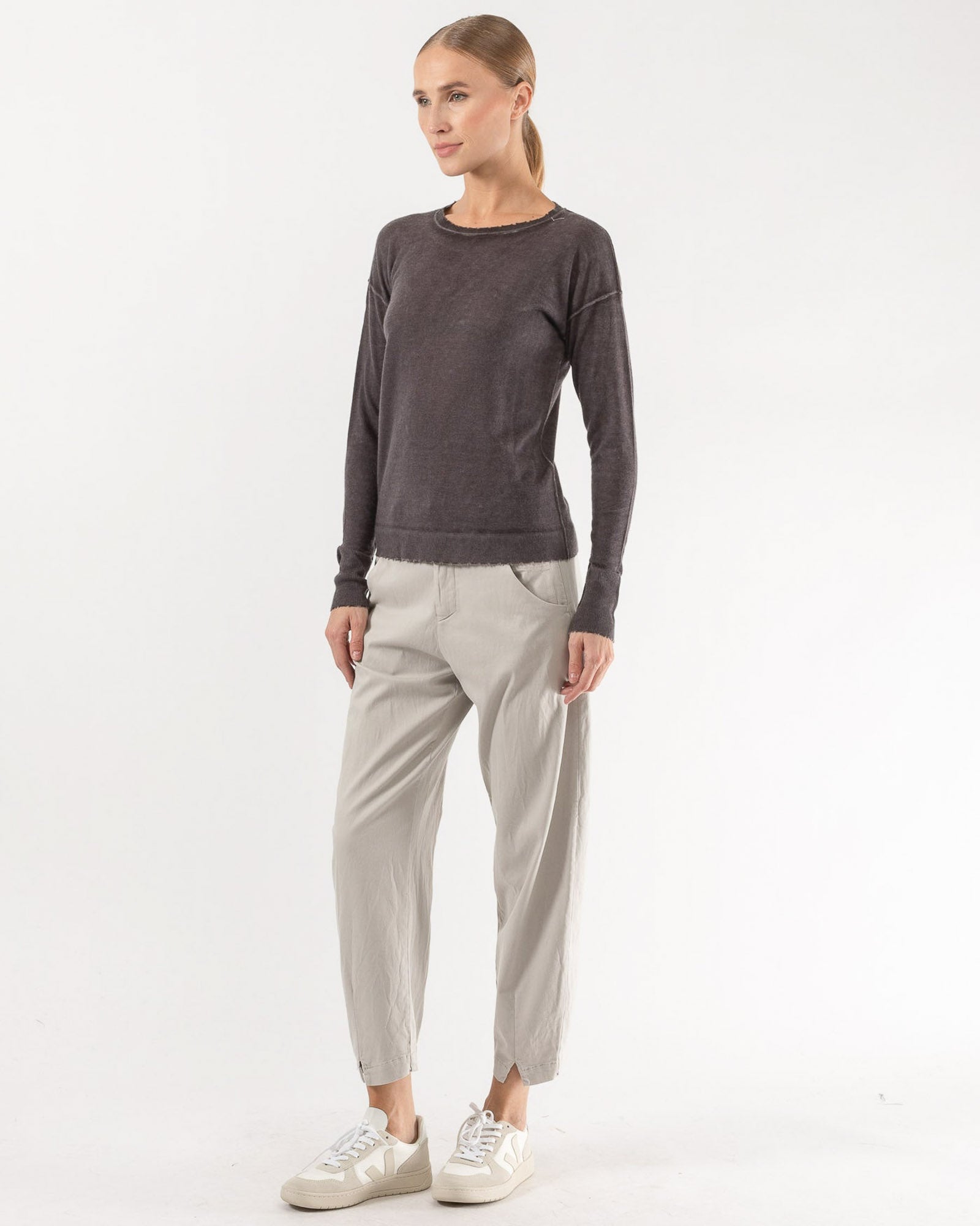 Reversible Crewneck Sweater