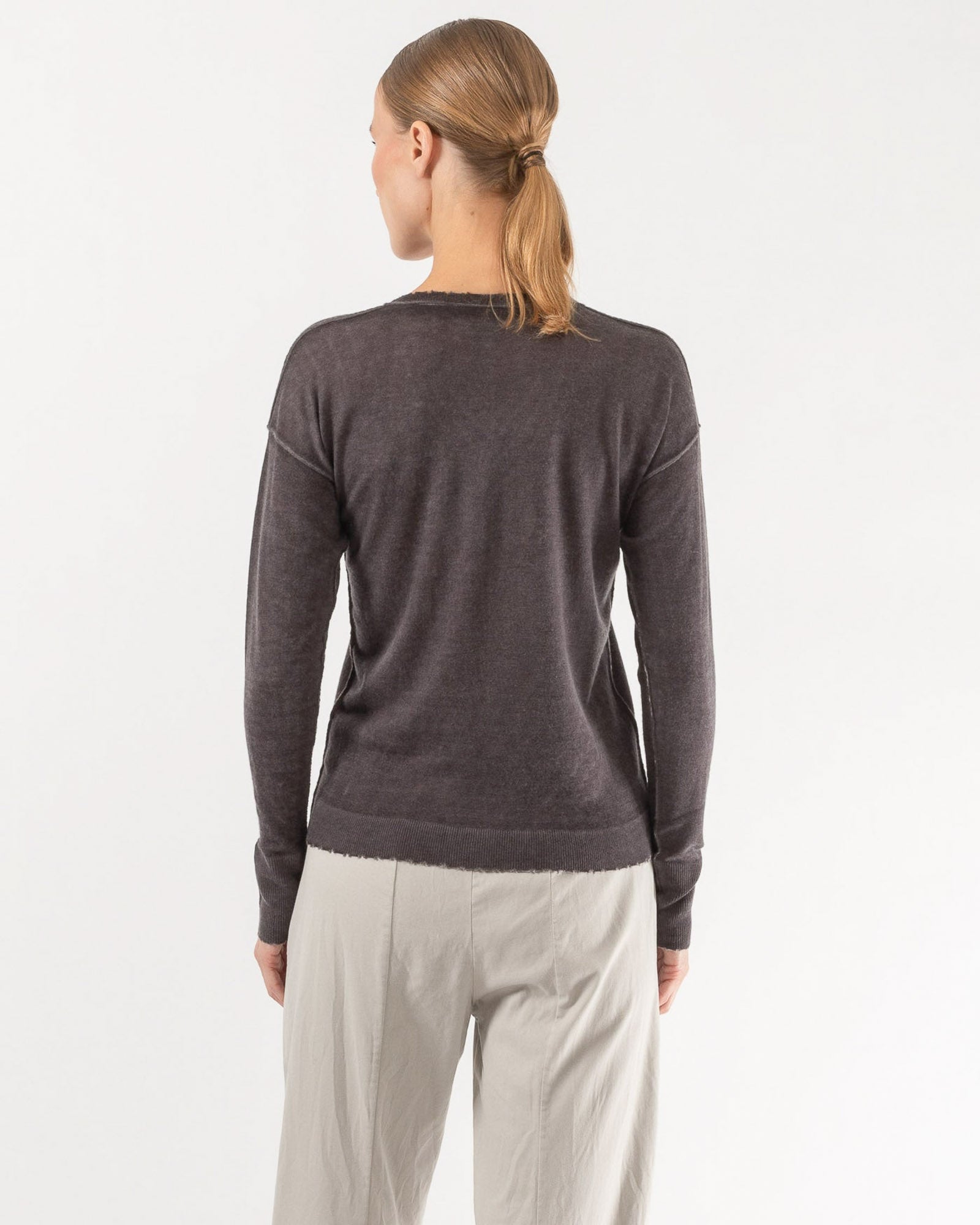 Reversible Crewneck Sweater