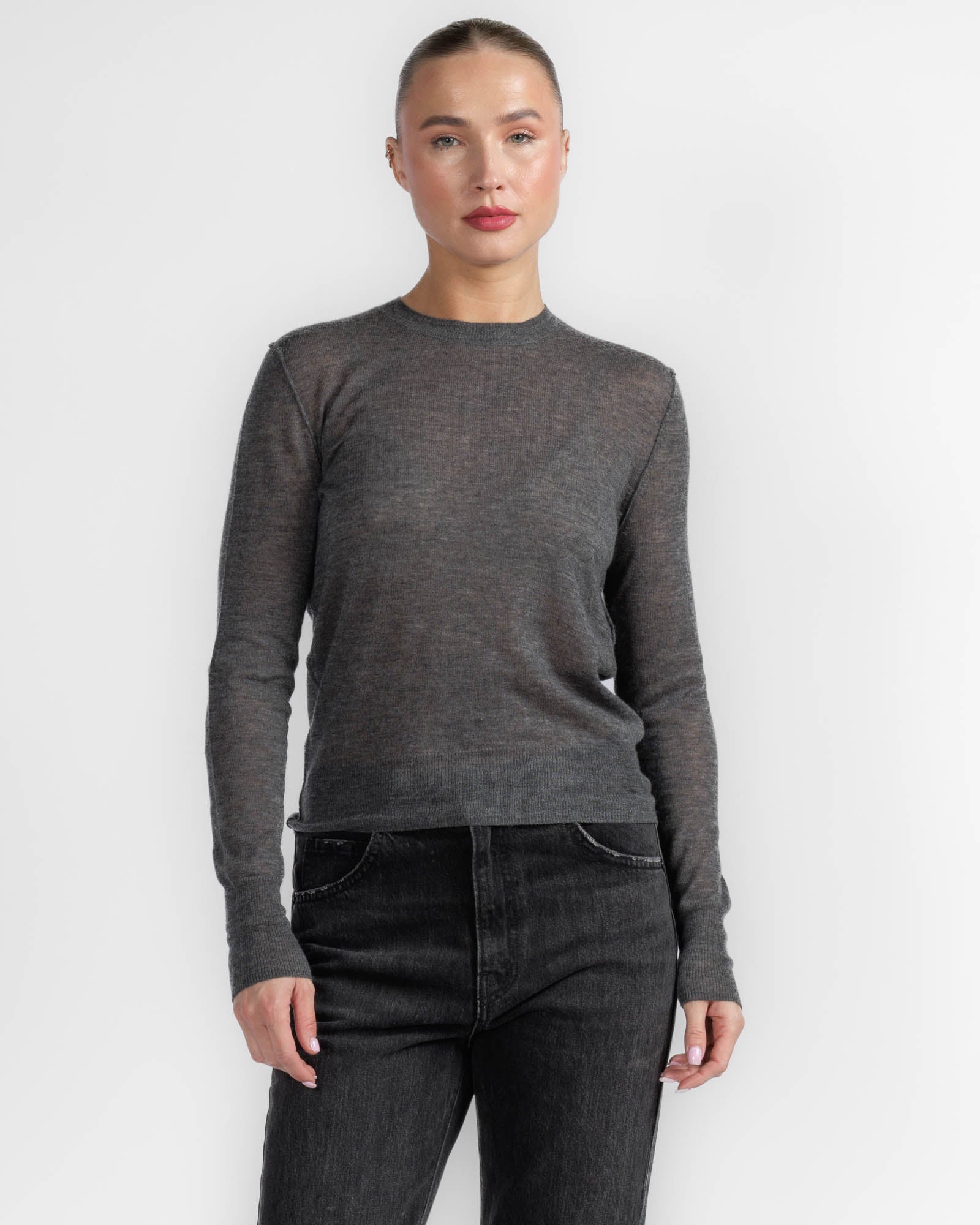 Reversed Seam Sweater