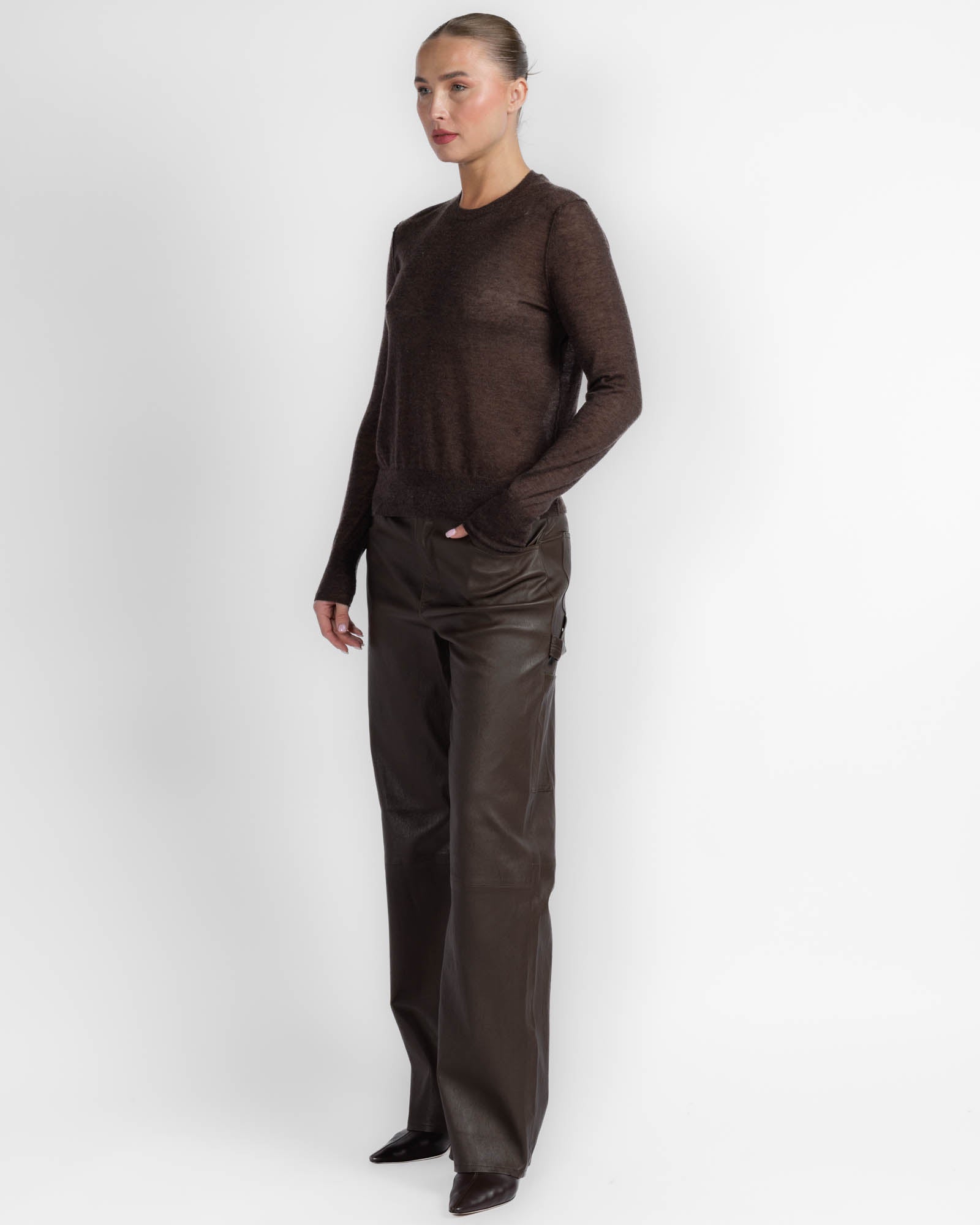 Reversed Seam Sweater