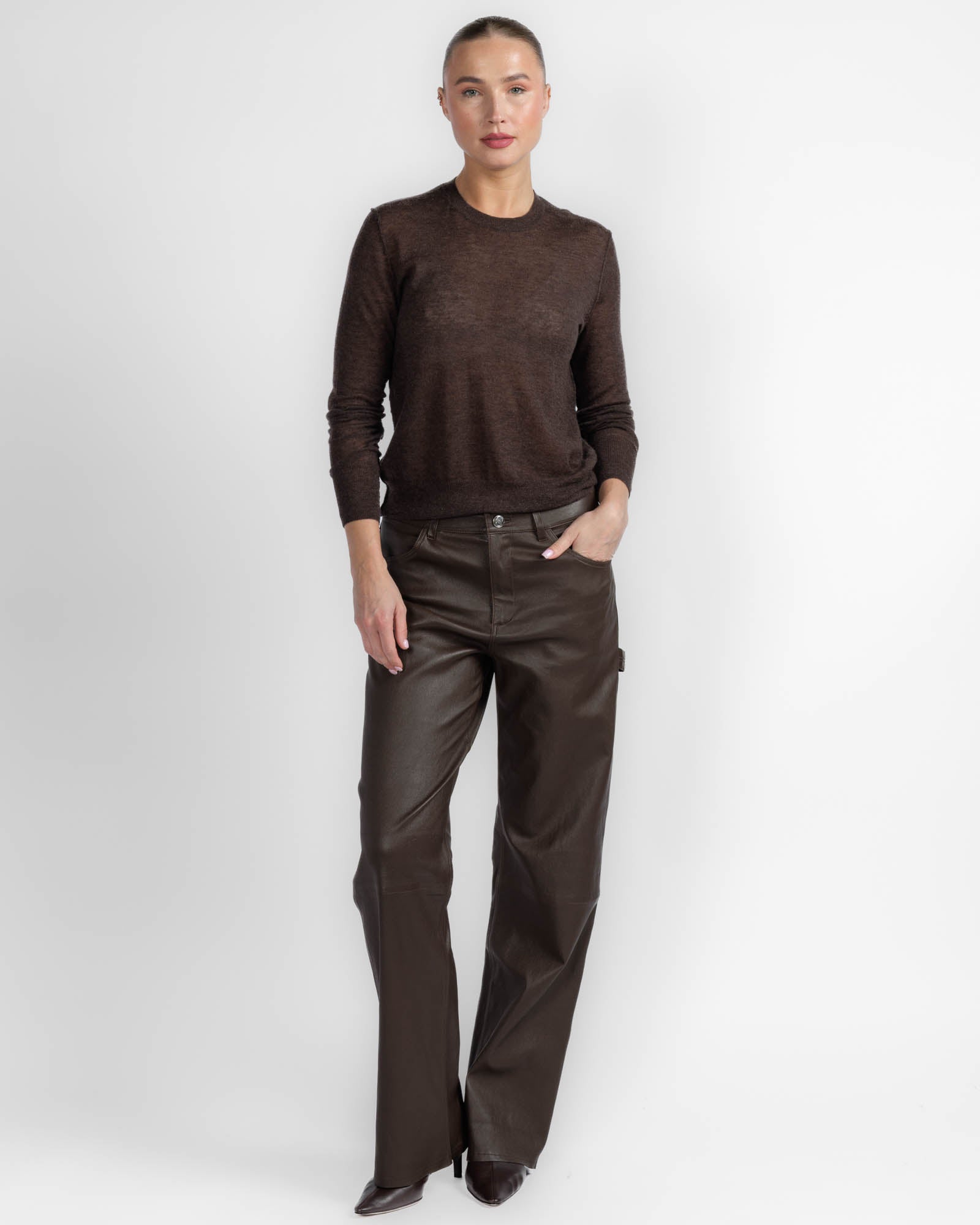 Reversed Seam Sweater