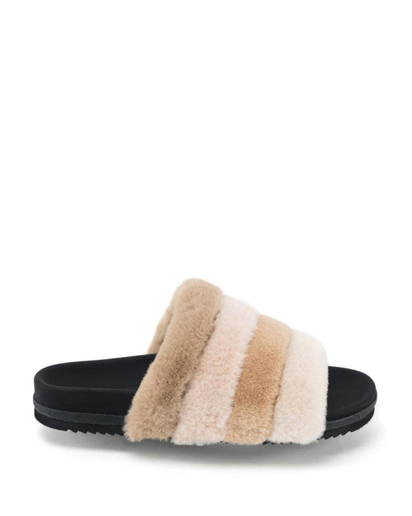 Furry Prism Slippers