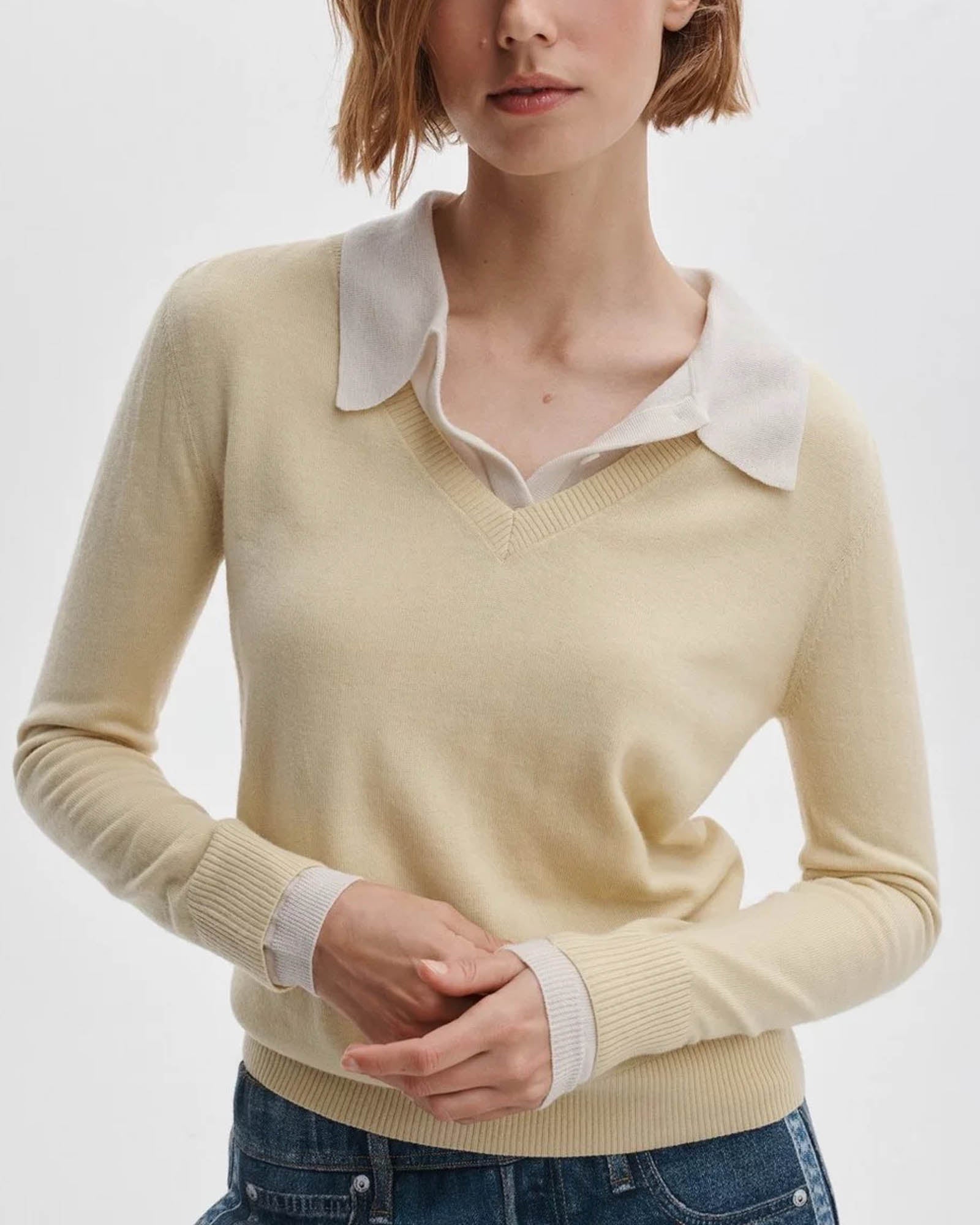Anne Long Sleeve Polo