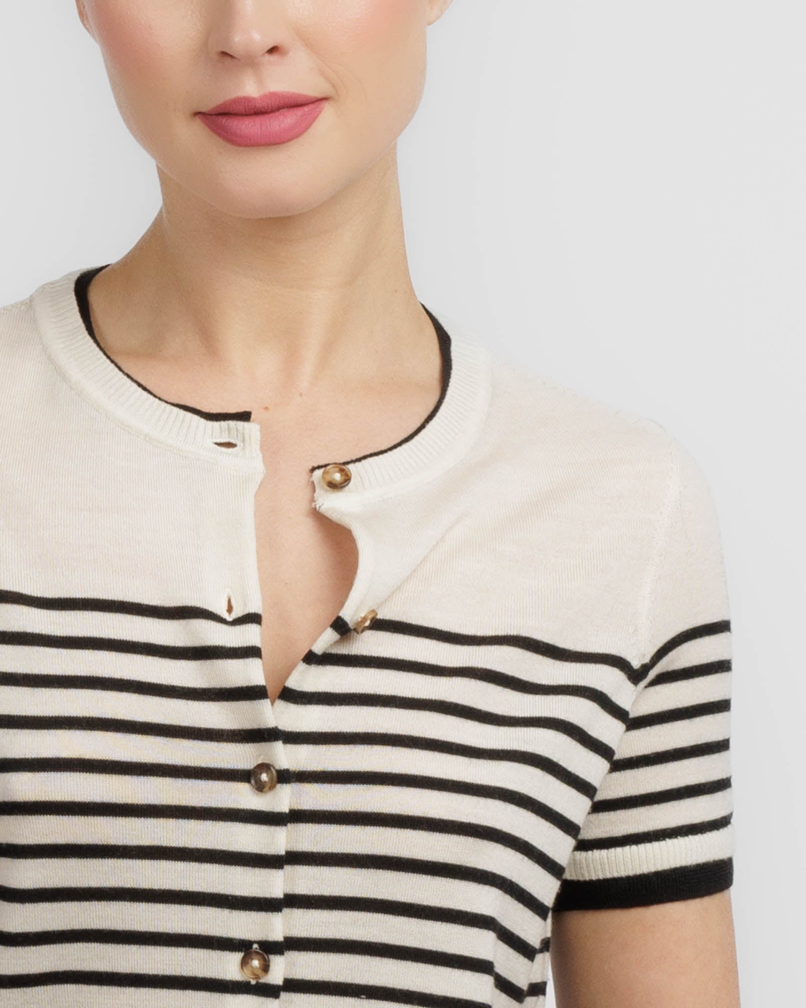 Anne Stripe Cardigan