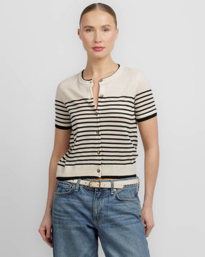 Anne Stripe Cardigan