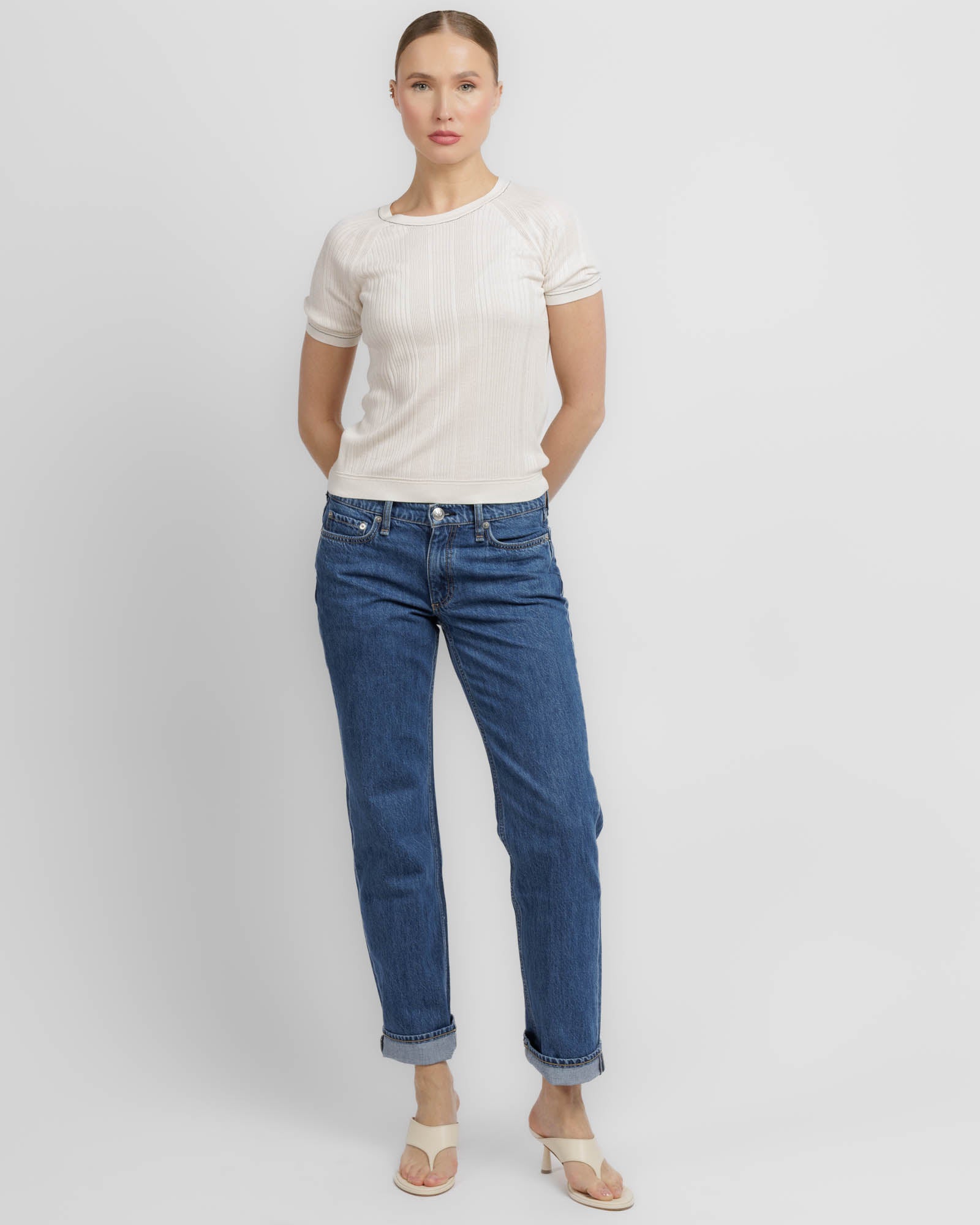 Teresa Rib Short Sleeve