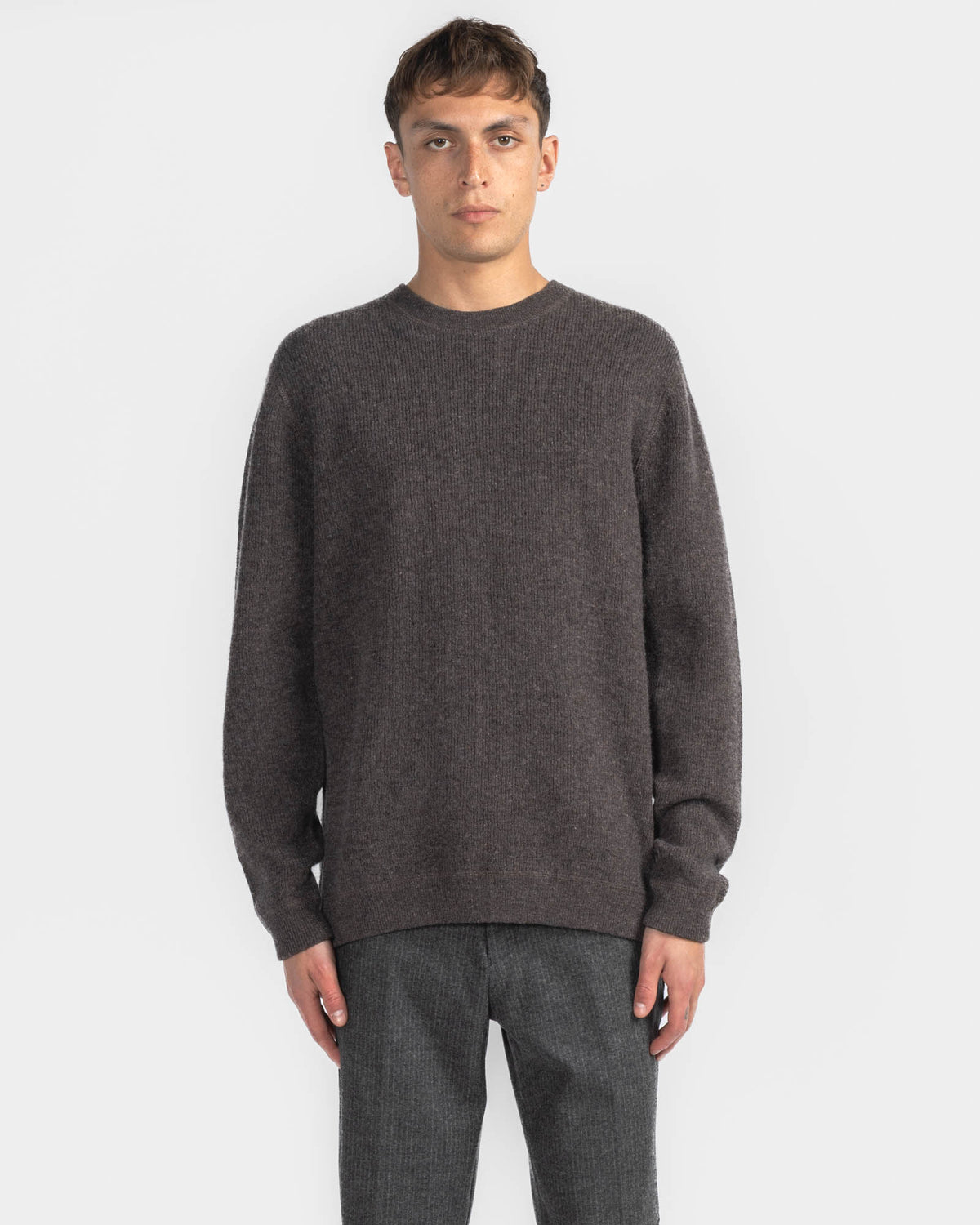 Reverse Stitch Crewneck
