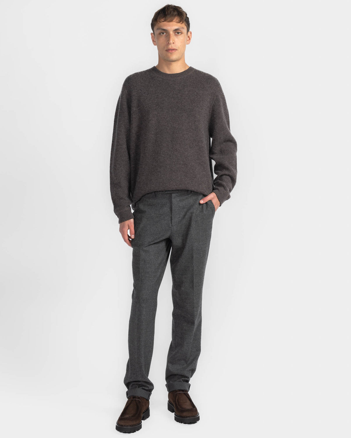 Reverse Stitch Crewneck