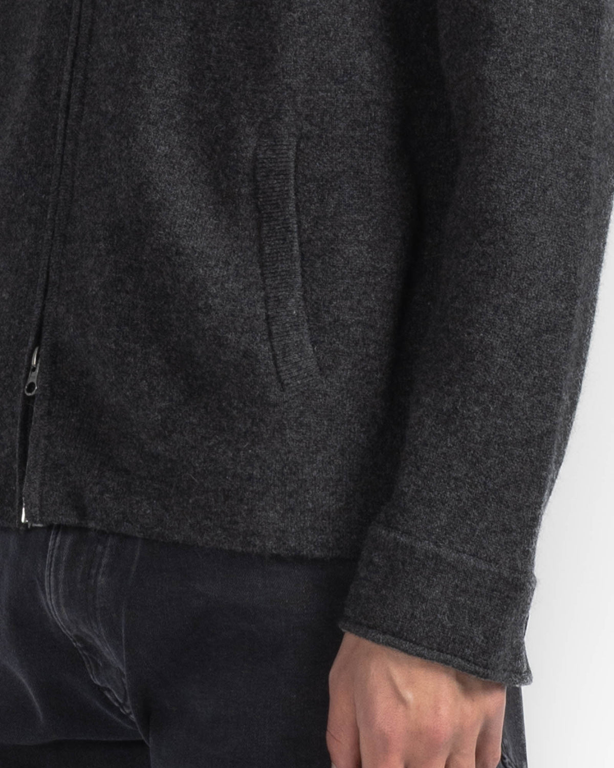 Zip Up Shacket