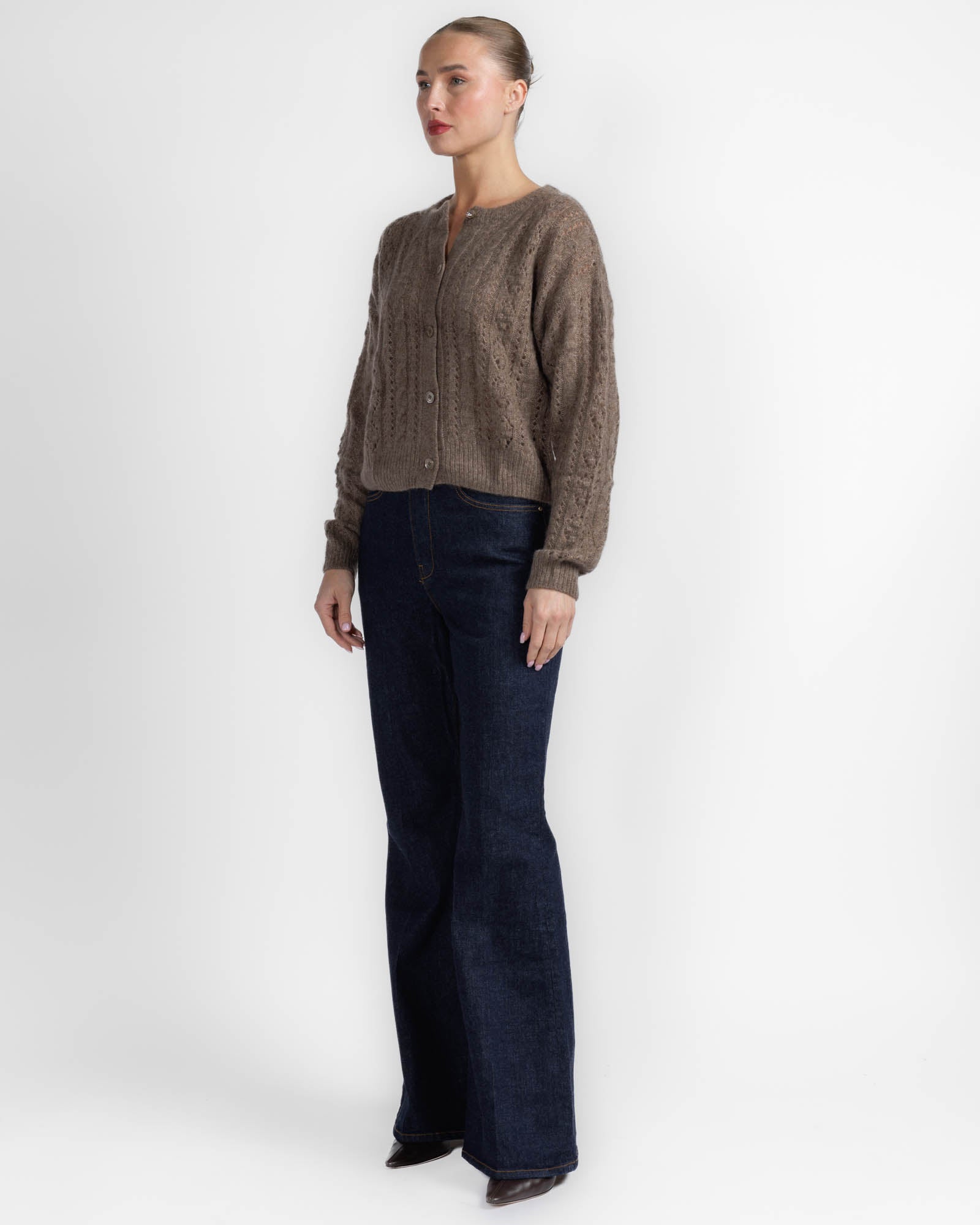 Pointelle Cardigan