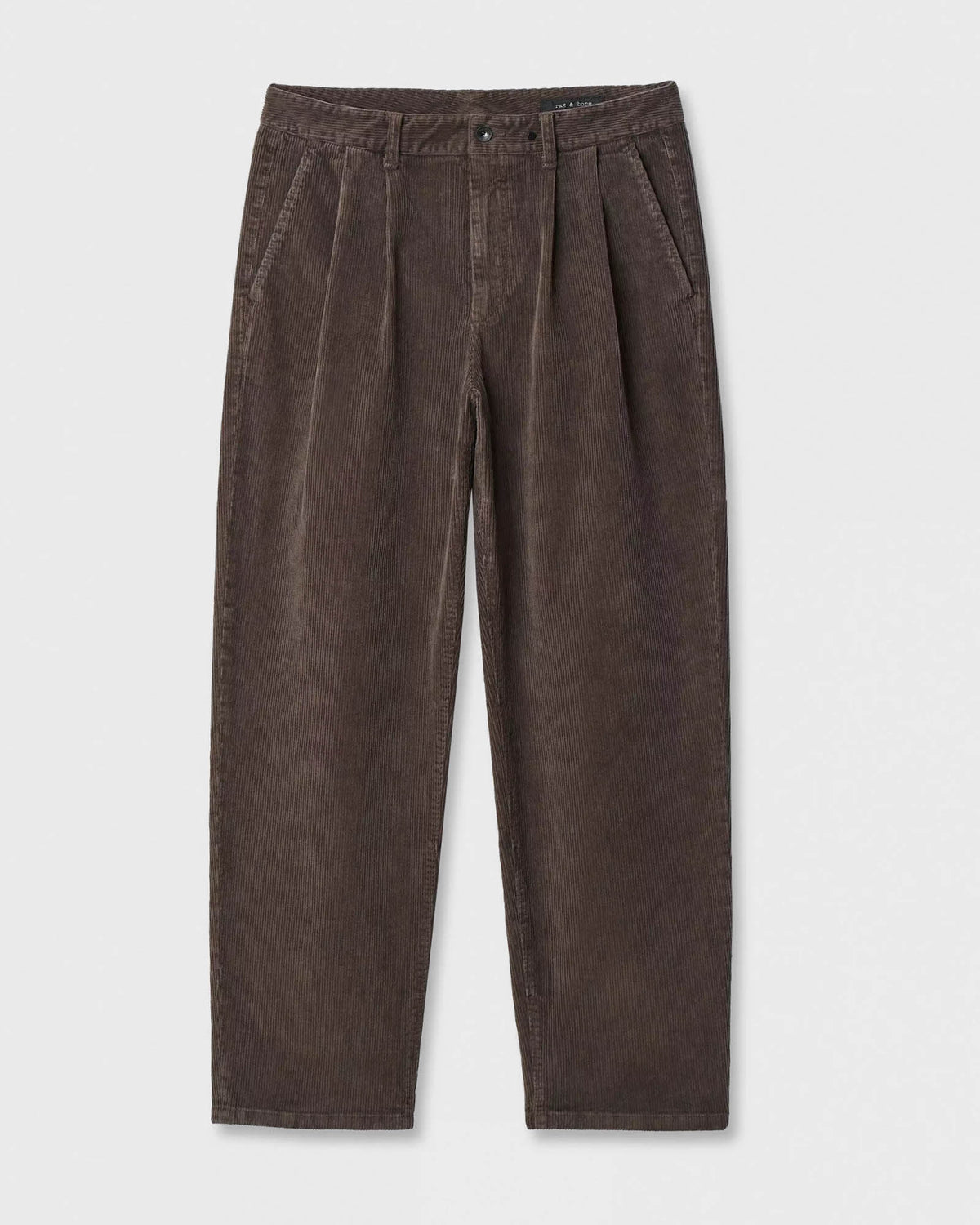 Pleated Corduroy Chino