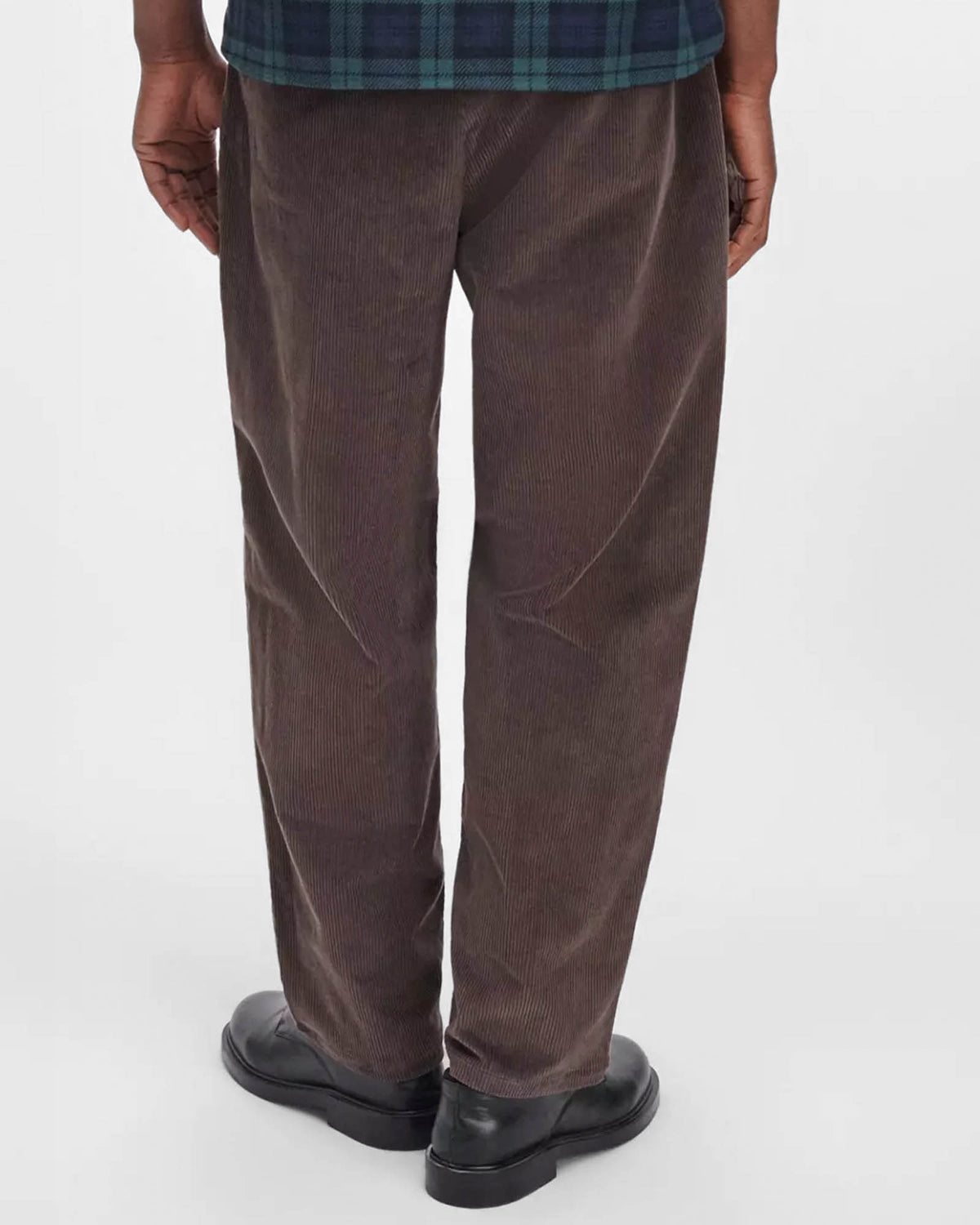 Pleated Corduroy Chino