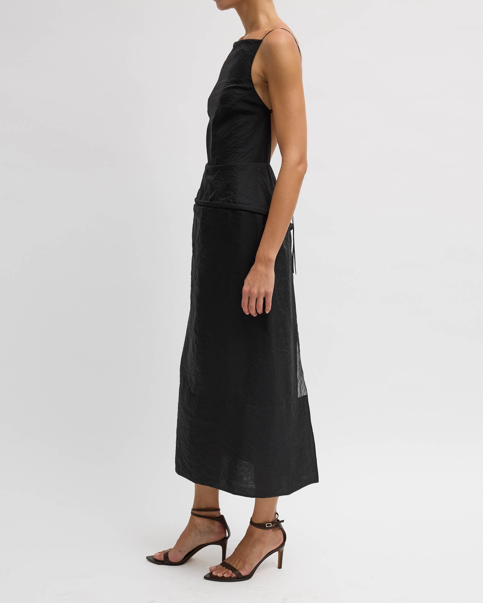 Chassis Hoop Strap Dress