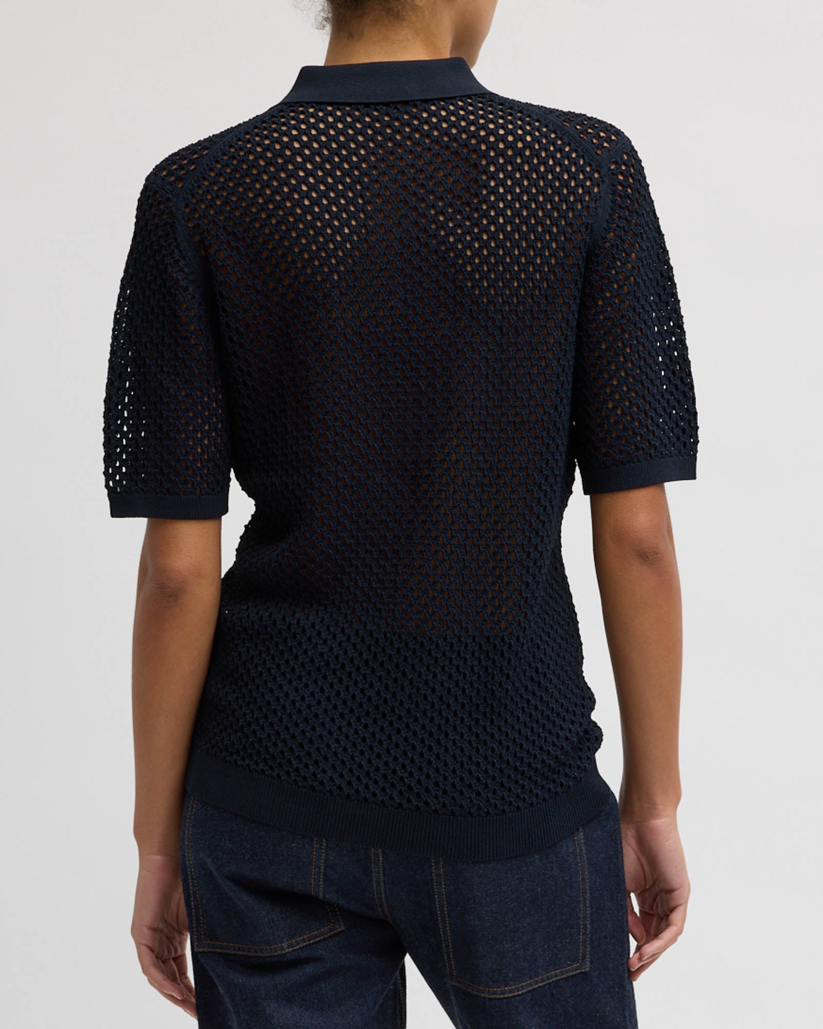 Crochet Slim Polo