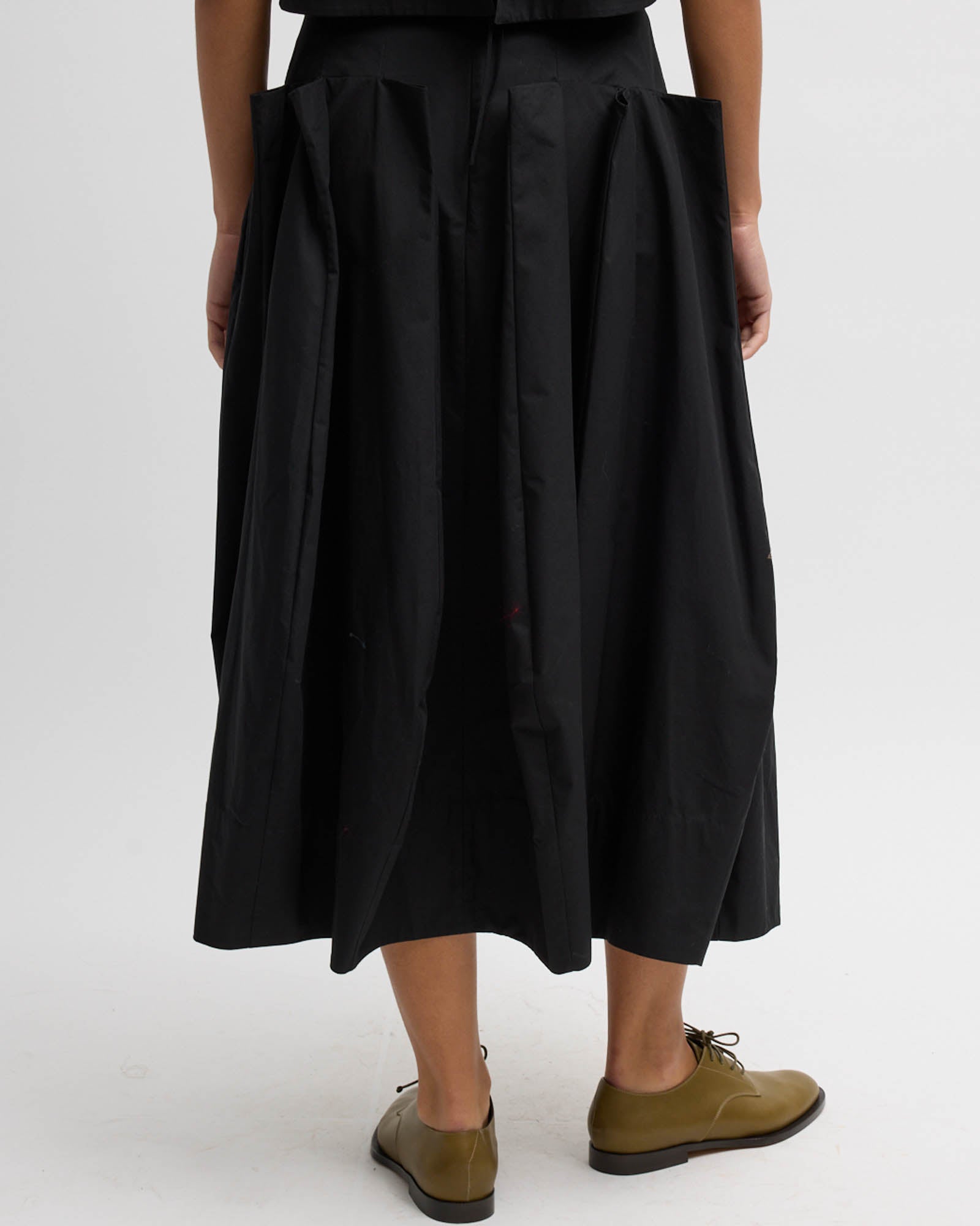 Pinch Pleat Skirt