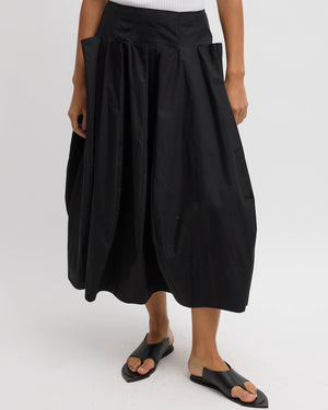 Pinch Pleat Skirt