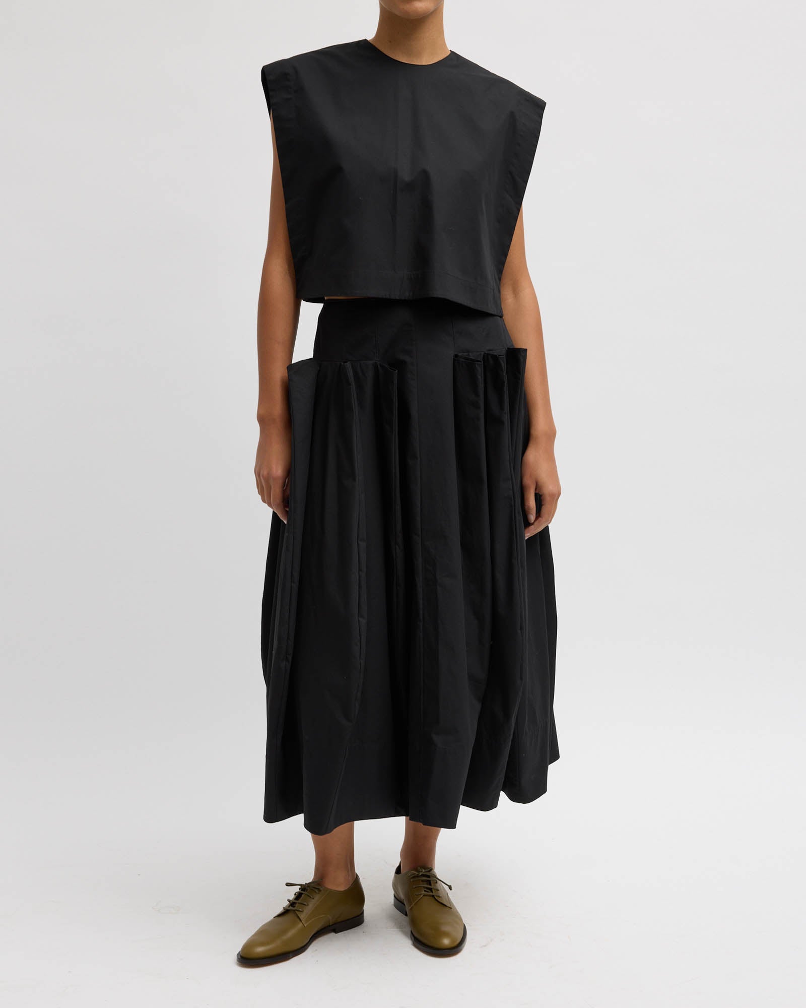 Compact Crop Square Top