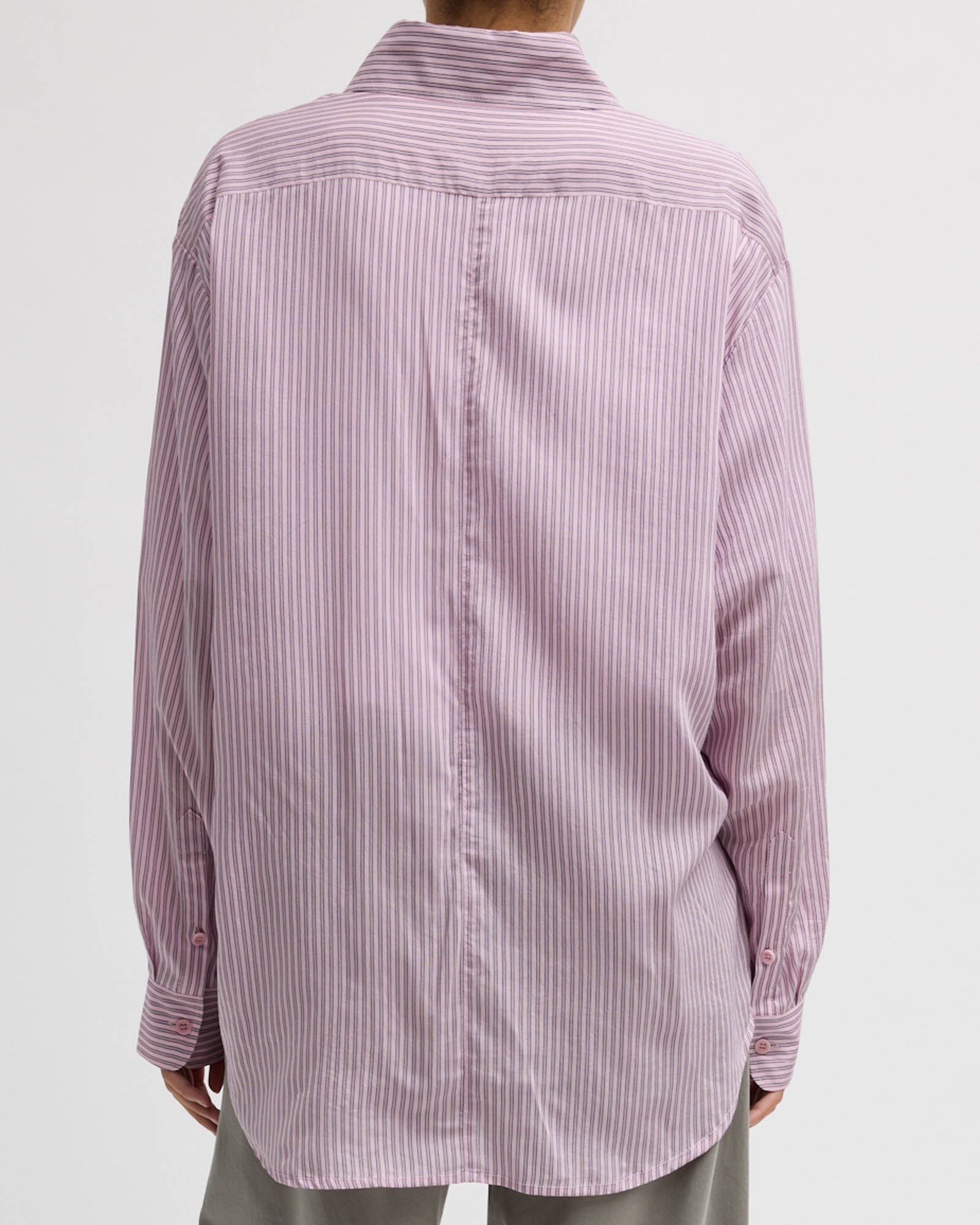 Stripe Pintuck Shirt