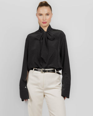 Shirt With Scarf