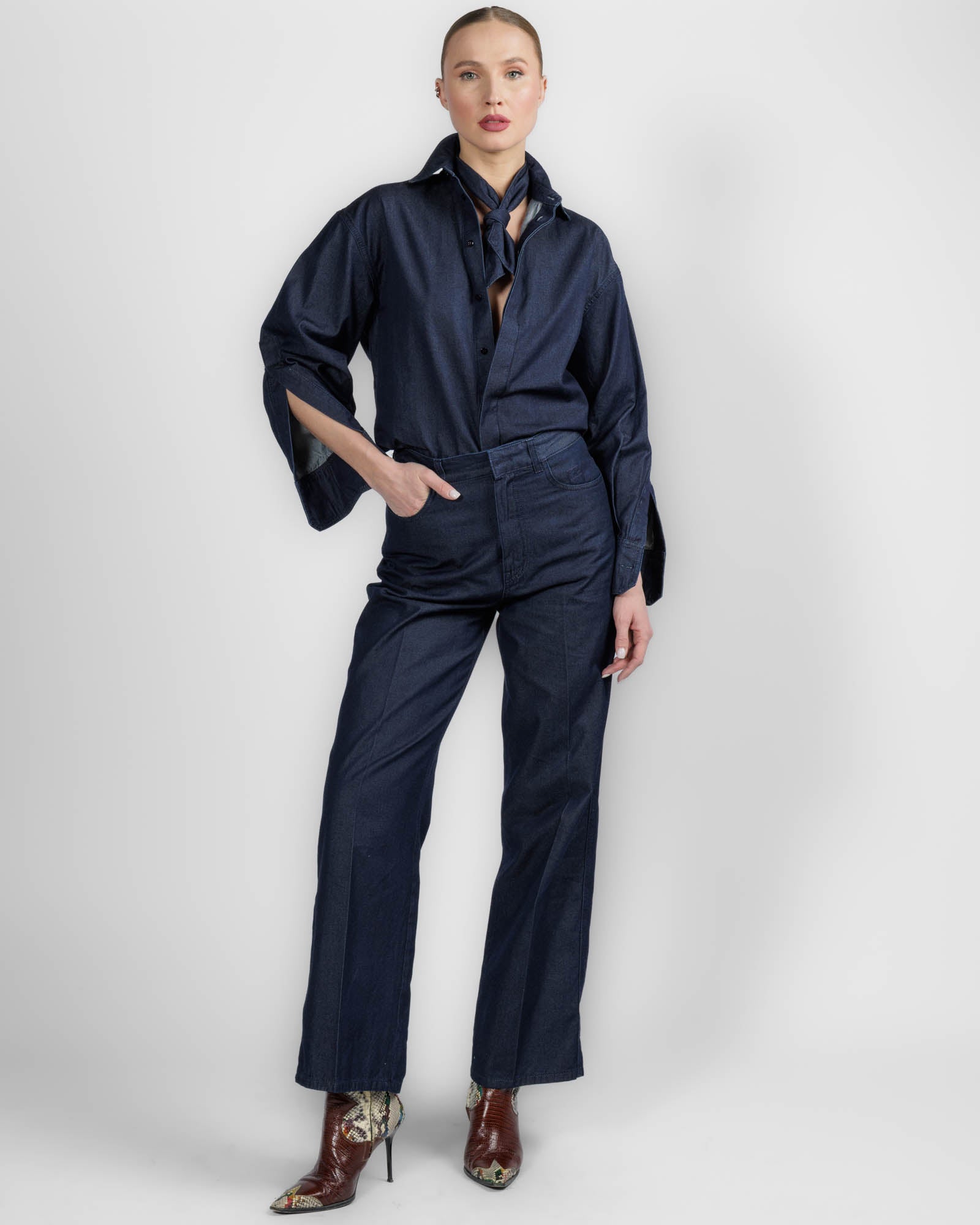 Su Denim Shirt